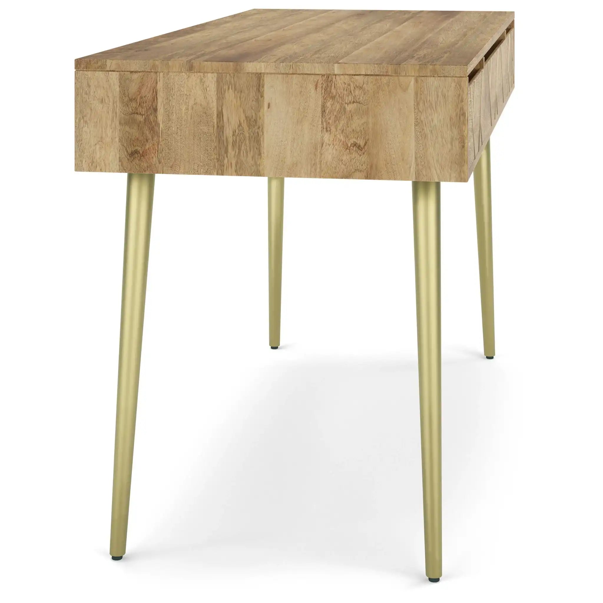Jager - Desk - Natural - Best Buy Furniture