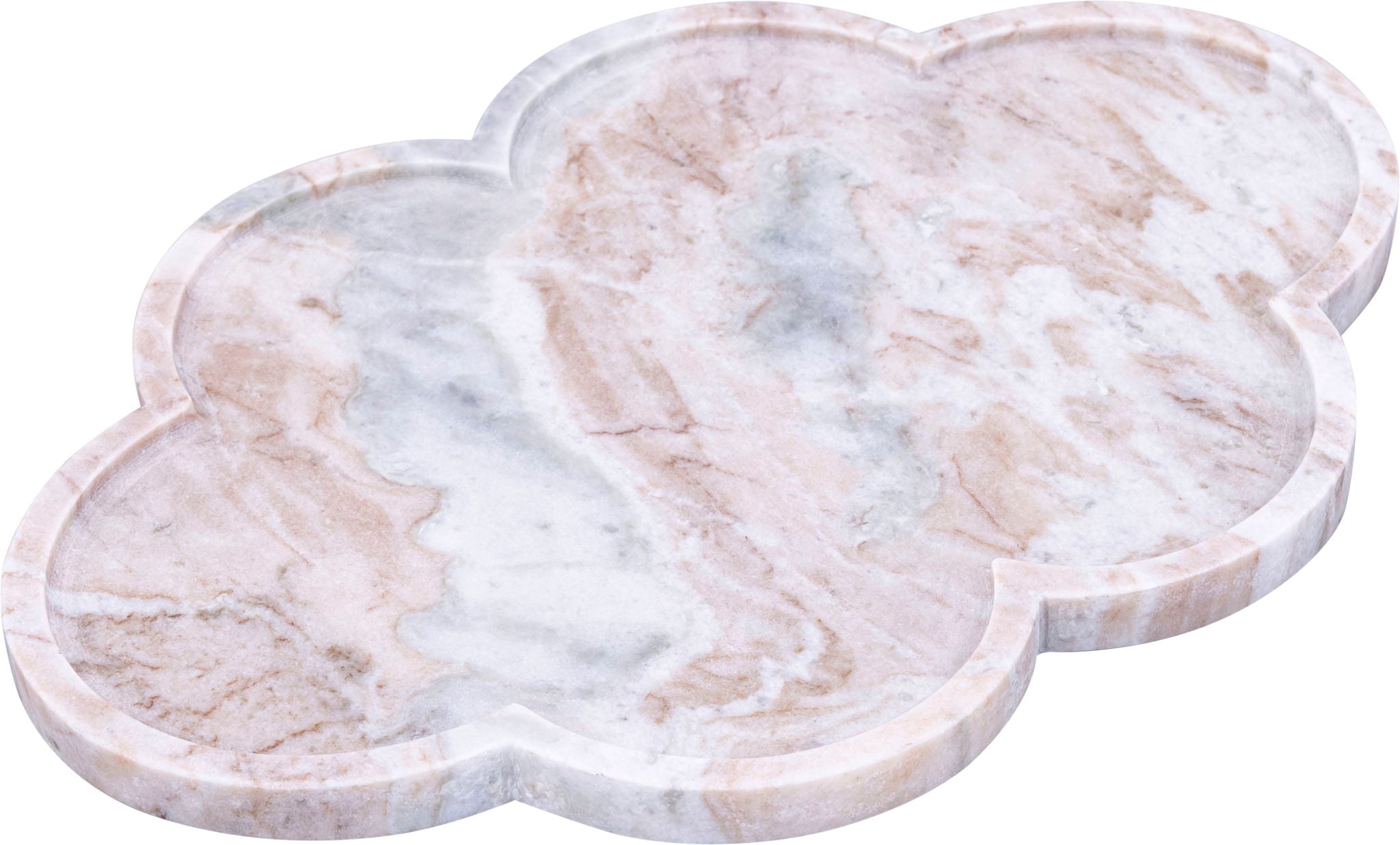 Rimini - Marble Clover Shaped Tray