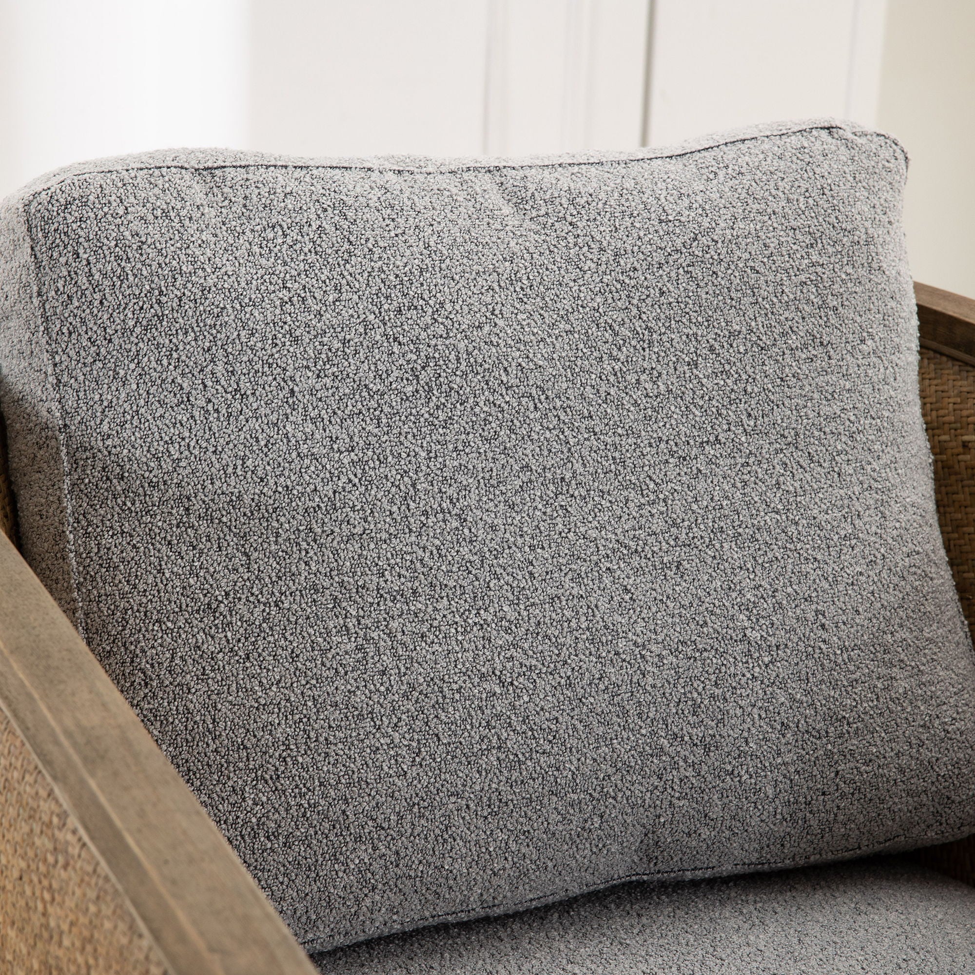 Barrel, Comfy Round Accent Sofa Chair With 360 Degree Swivel, Leisure Arm