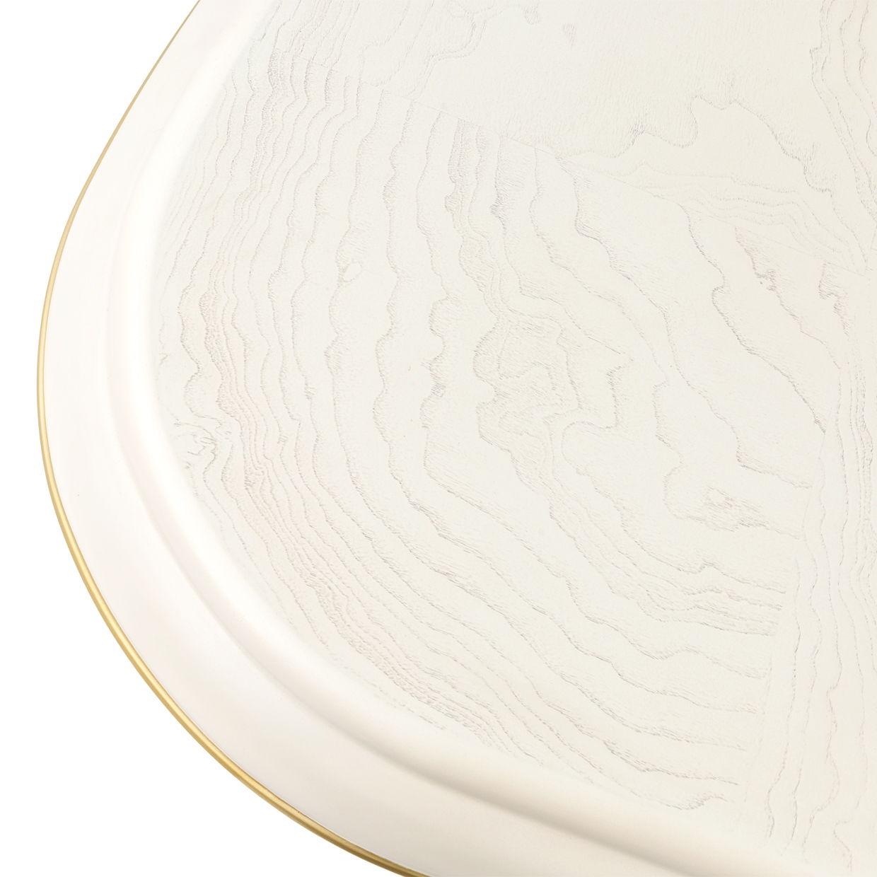 La Terrazza - Double Pedestal Dining Table - Creamy Pearl - Best Buy Furniture