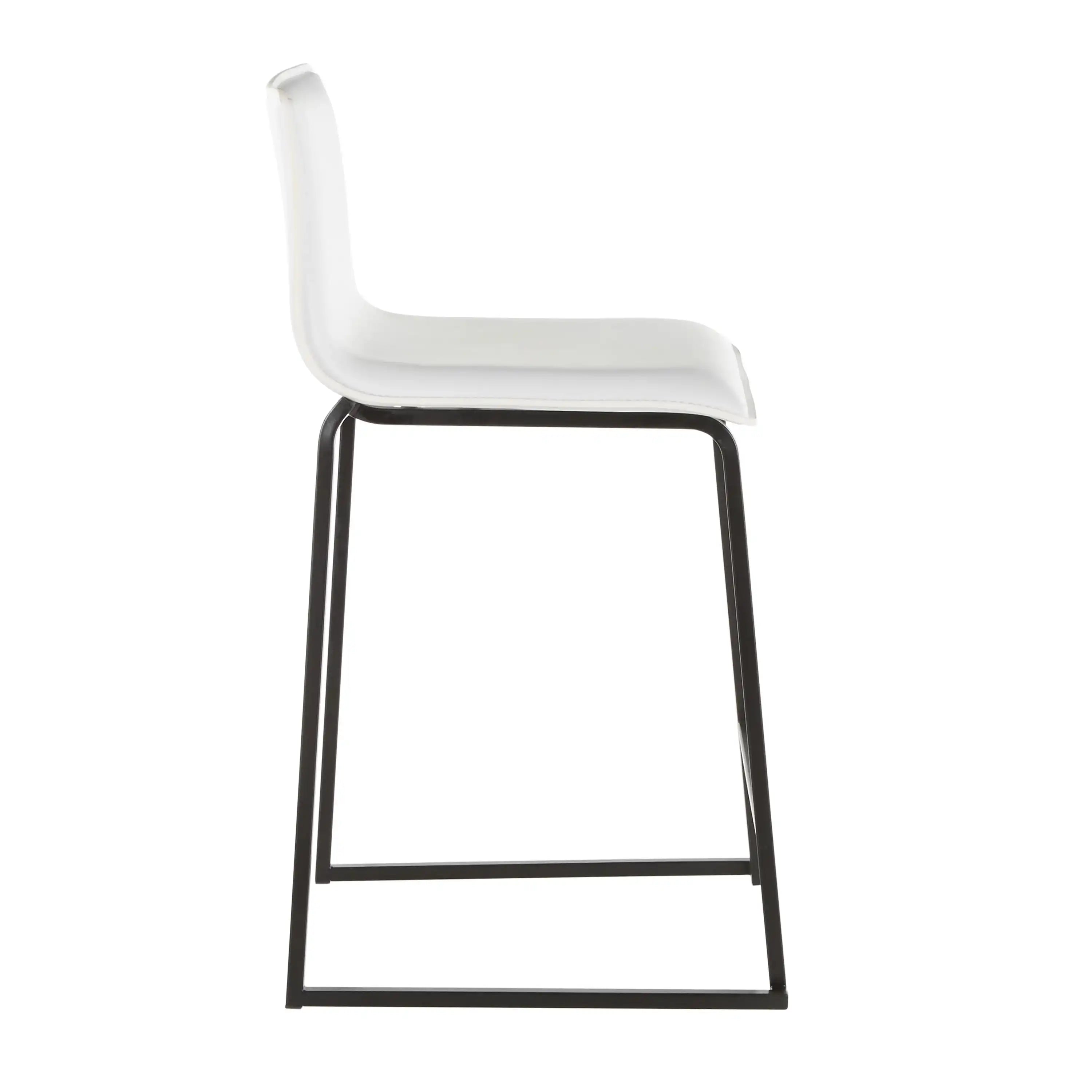 Mara - Upholstered Contemporary Counter Stool (Set of 2) - Best Buy Furniture