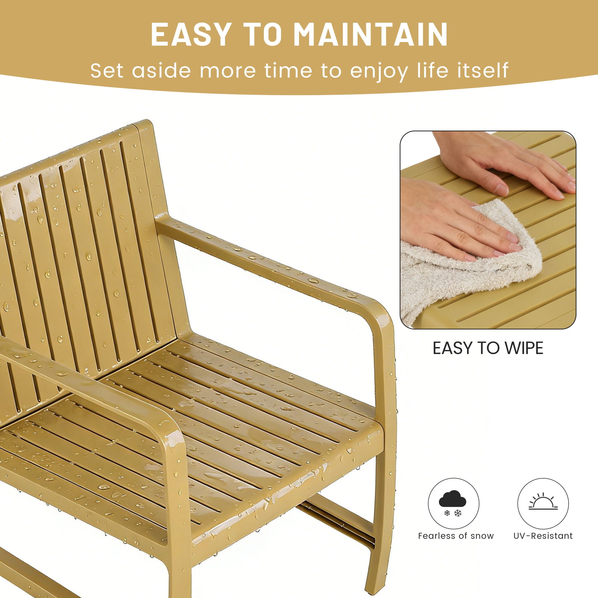 Furniture Set, Waterproof And Durable