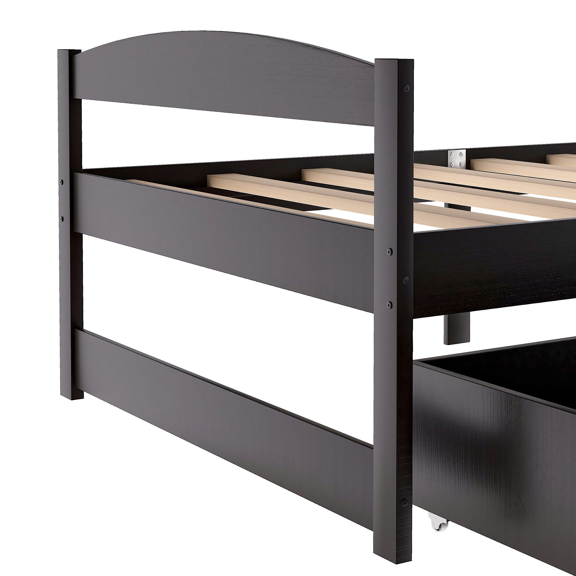Platform Bed With 2 Drawers