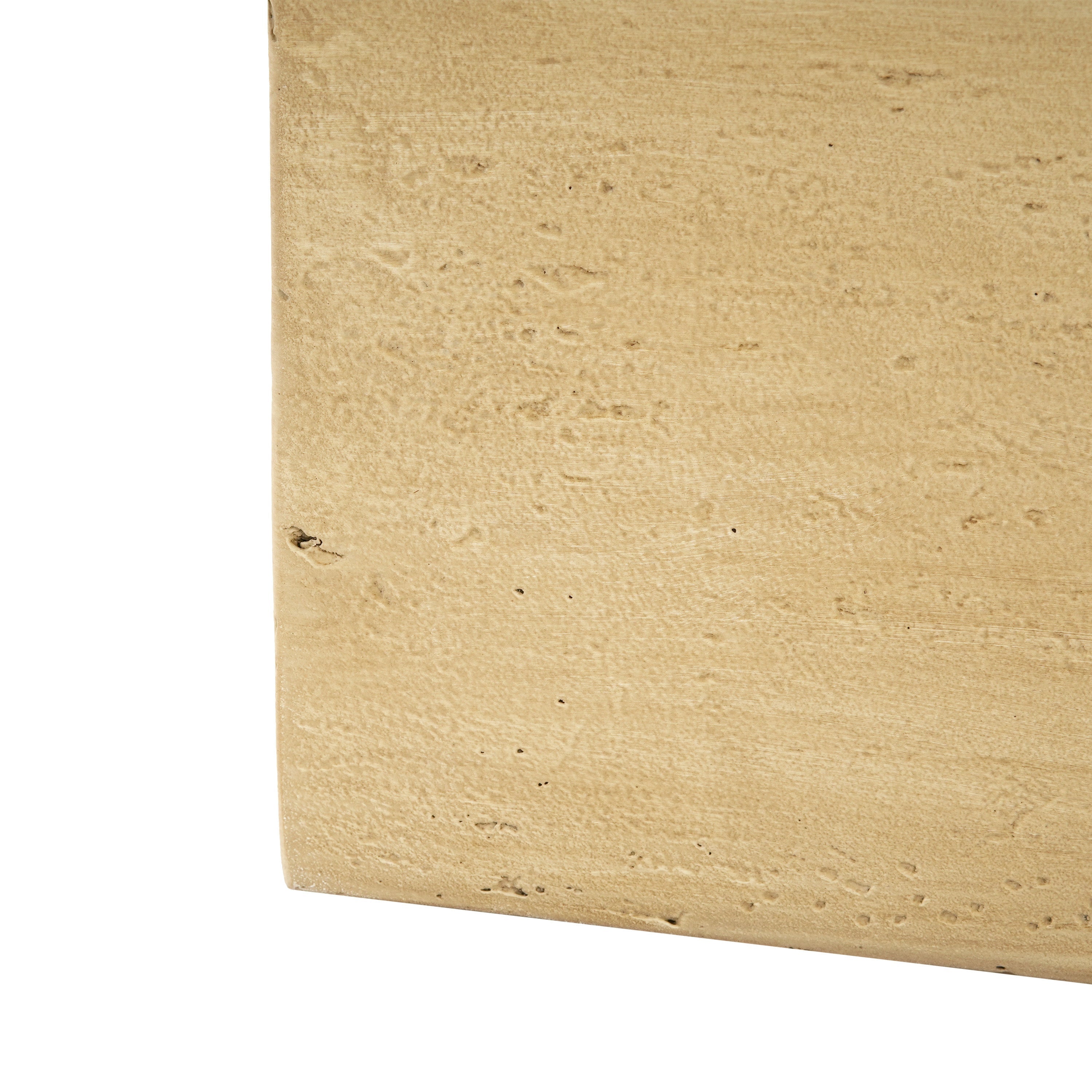 MGO Handmade Rectangle Planter Box, Travertine Beige