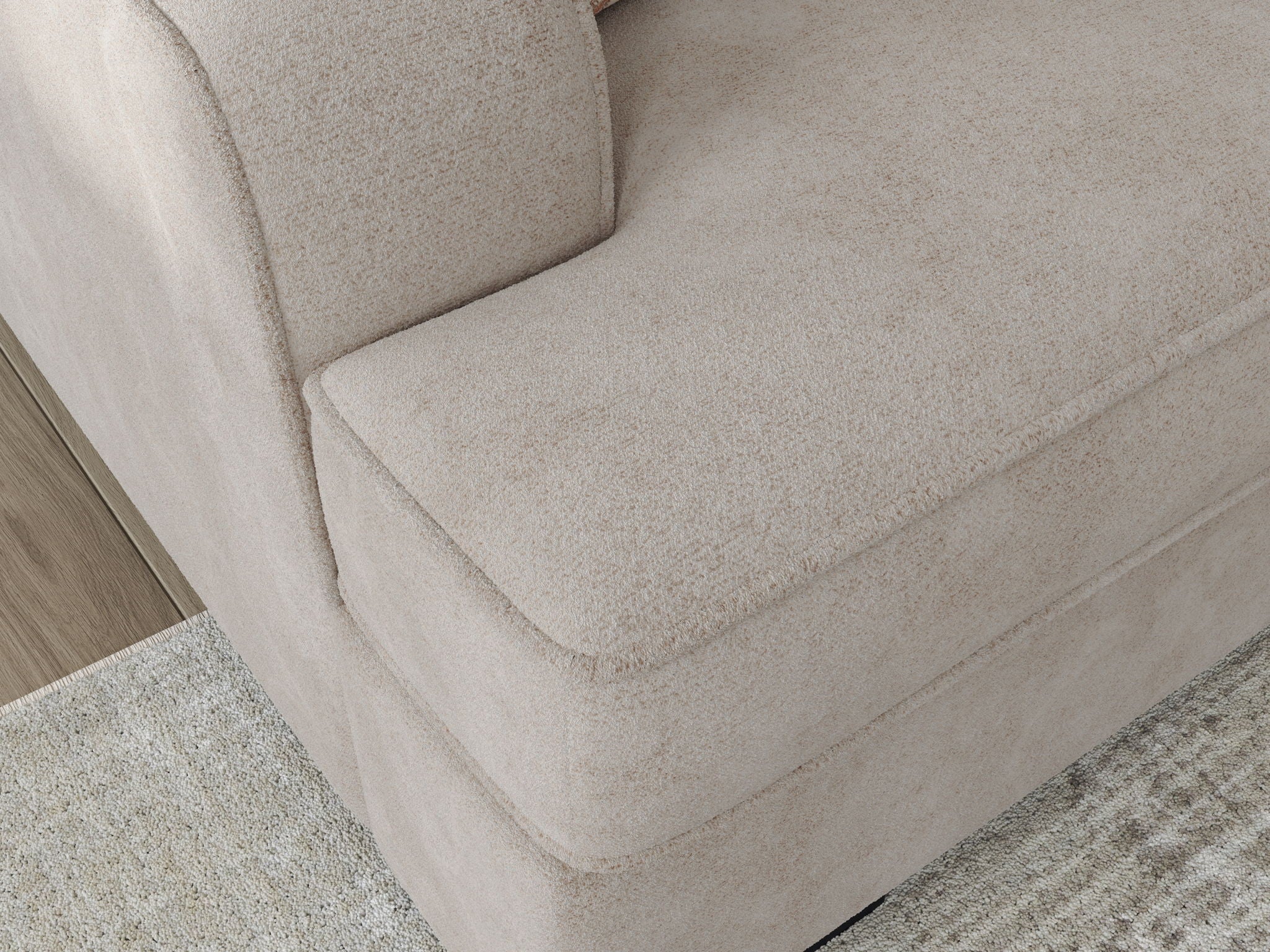 High Profile - Sofa - Taupe - Best Buy Furniture