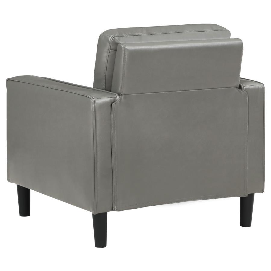 Ruth - Upholstered Track Arm Sofa Set