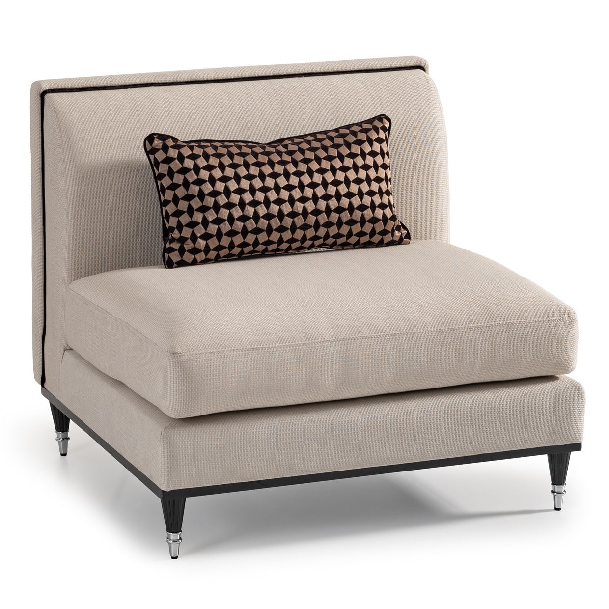 La Francaise - Armless Accent Chair