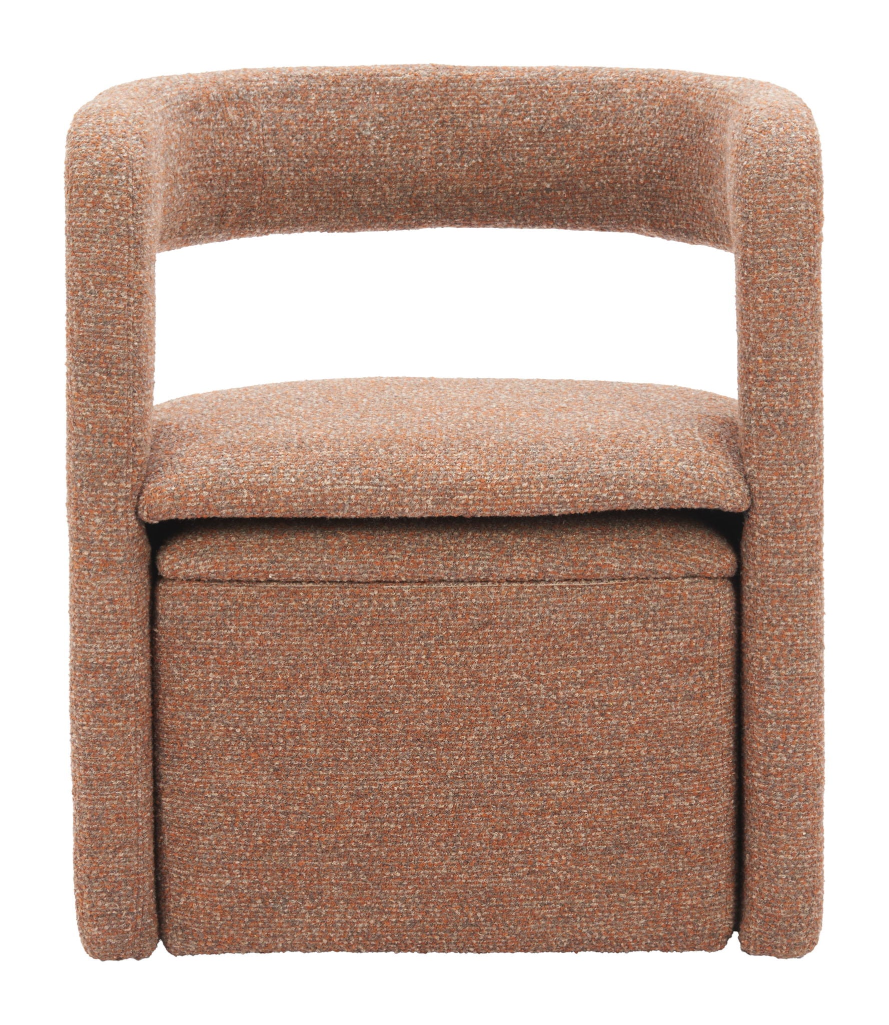 Atria - Accent Chair & Ottoman - Tawny Brown