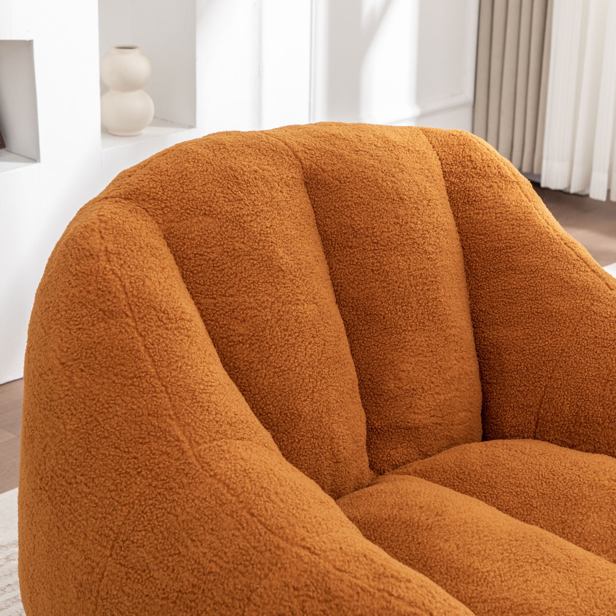 Comfy Bean Bag Chair With Memory Foam Filler, Tufted Soft - Best Buy Furniture