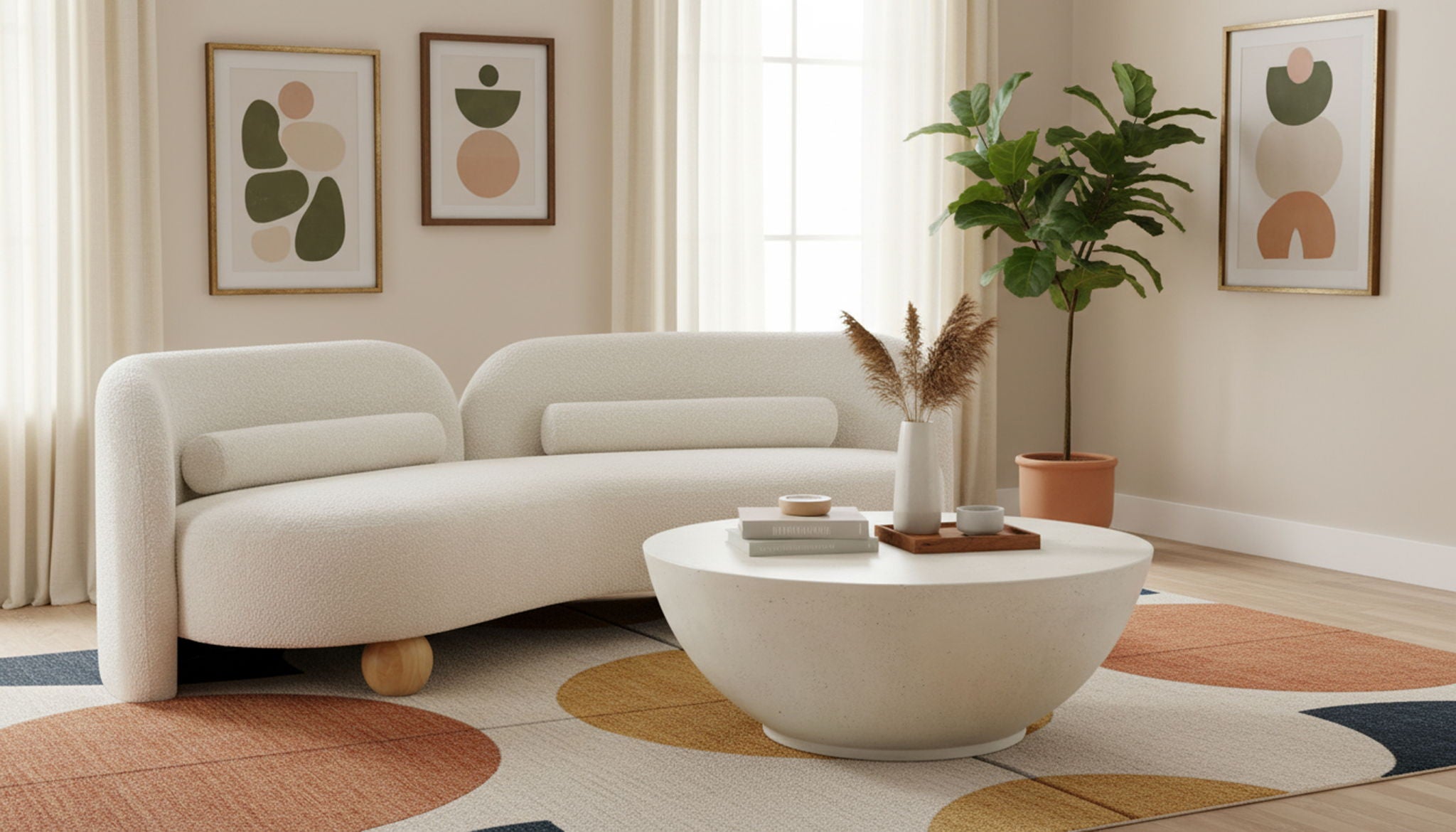 Daphne - Boucle Sofa