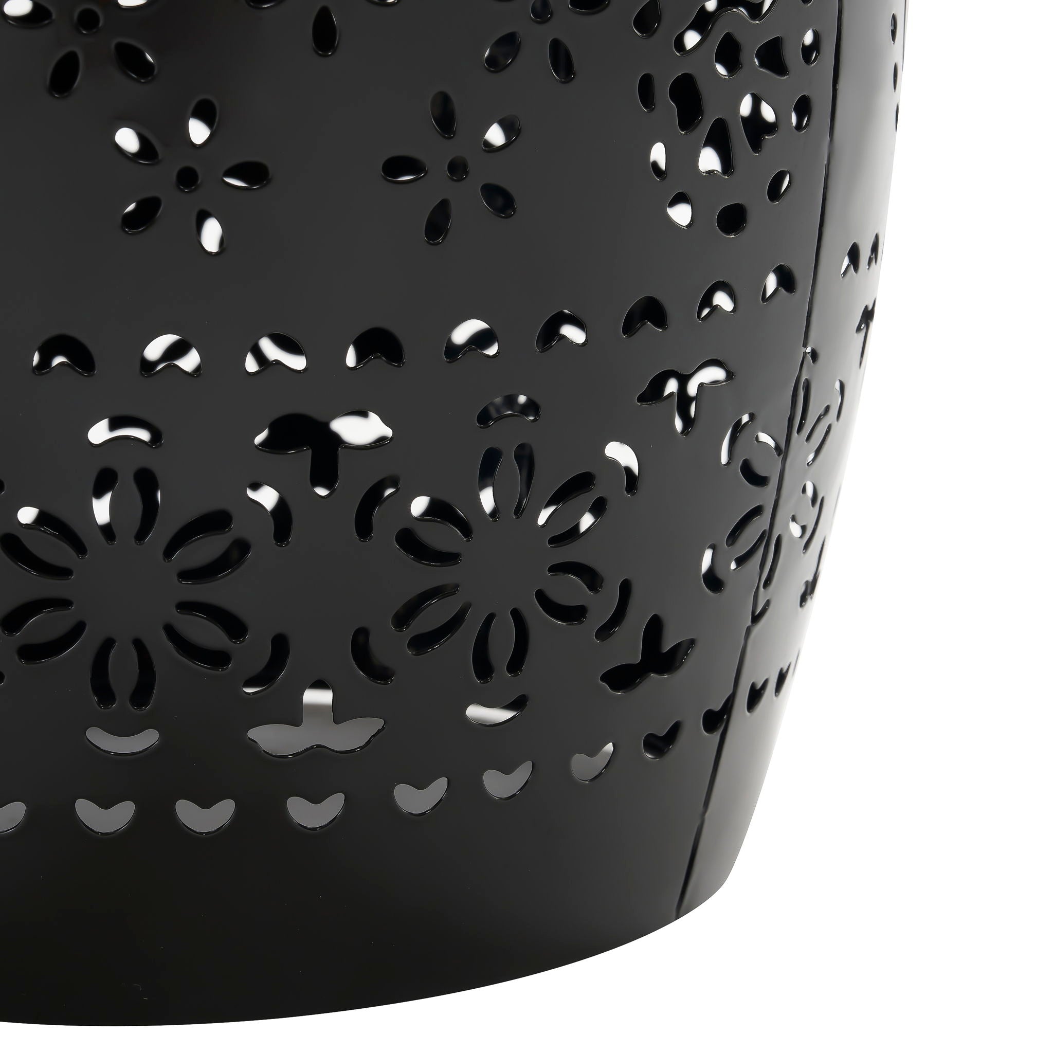 Ruby - Boho Mosaic Side Table With Ceramic Tile Top