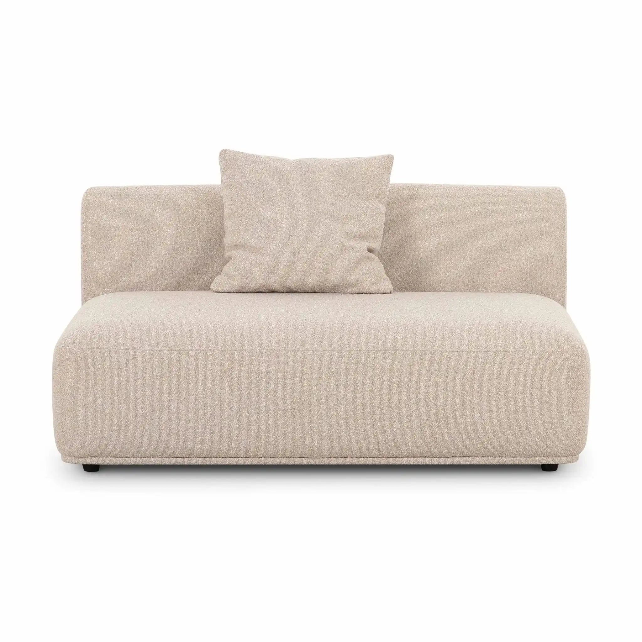 Sylvie - Armless 2-Seater - Cream
