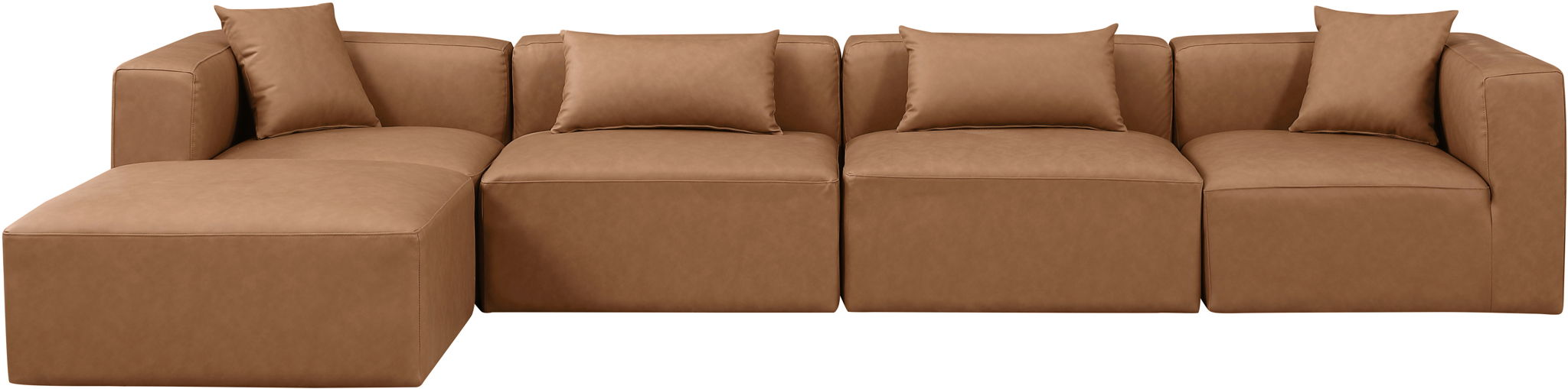 Cube - 5 Piece Modular Sectional With Chaise