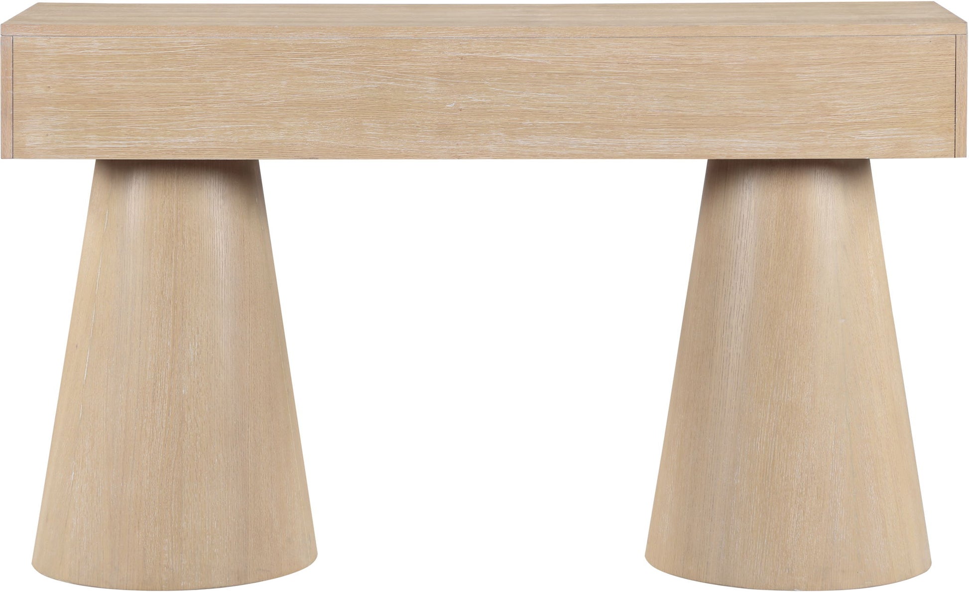 Bracciano - Oak Veneer Console Table - Best Buy Furniture