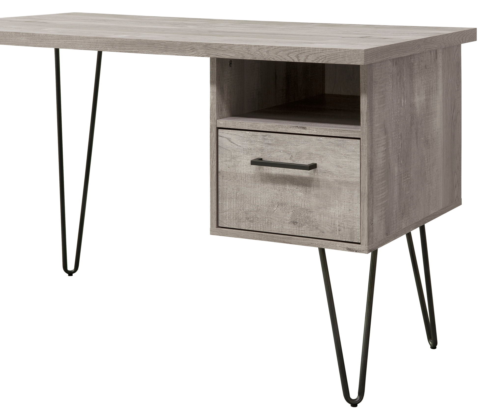 Desk - Gray Wash - Best Buy Furniture