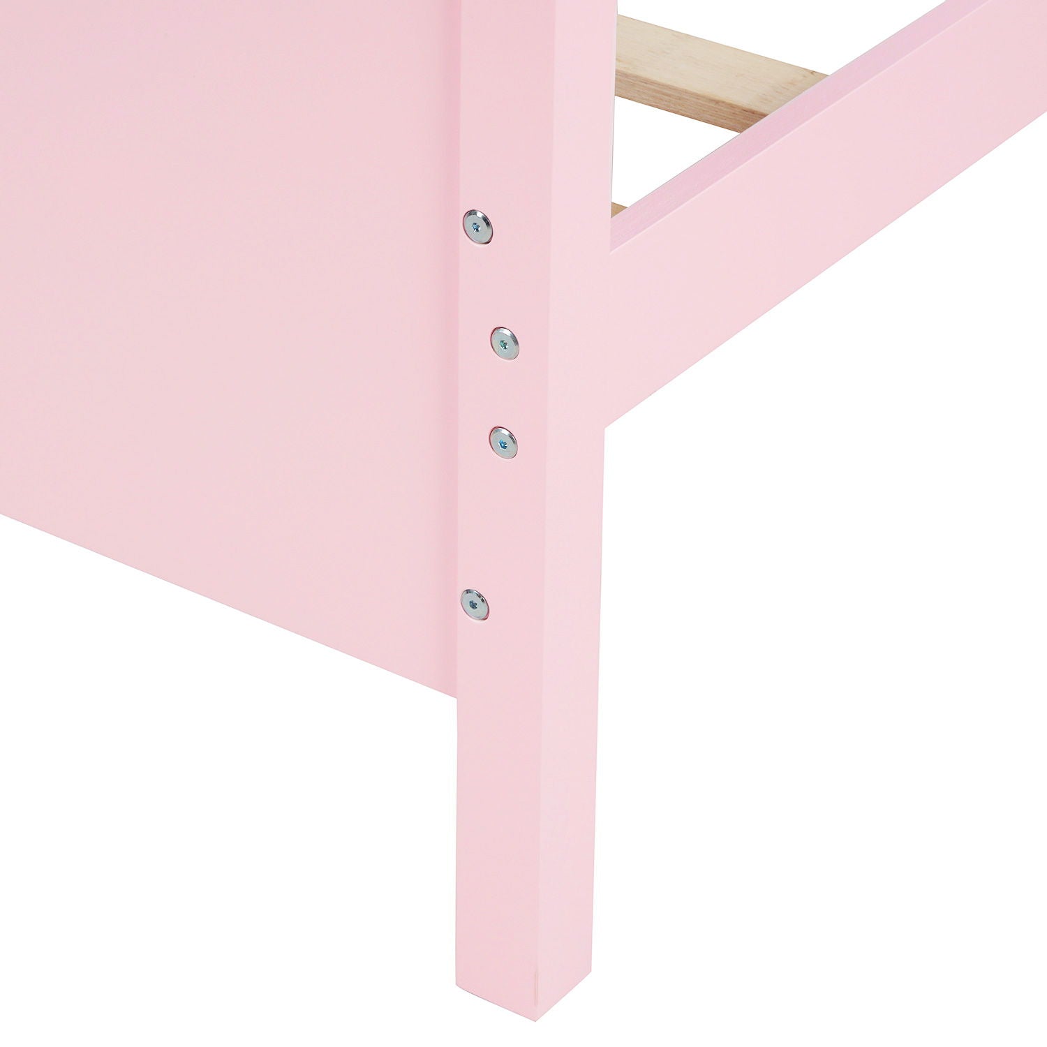 Platform Bed With Slat Support And Headboard And Footboard