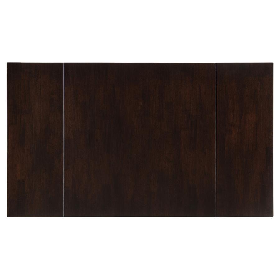 Kelso - 3 Piece Drop Leaf Dining Table Set - Cappuccino