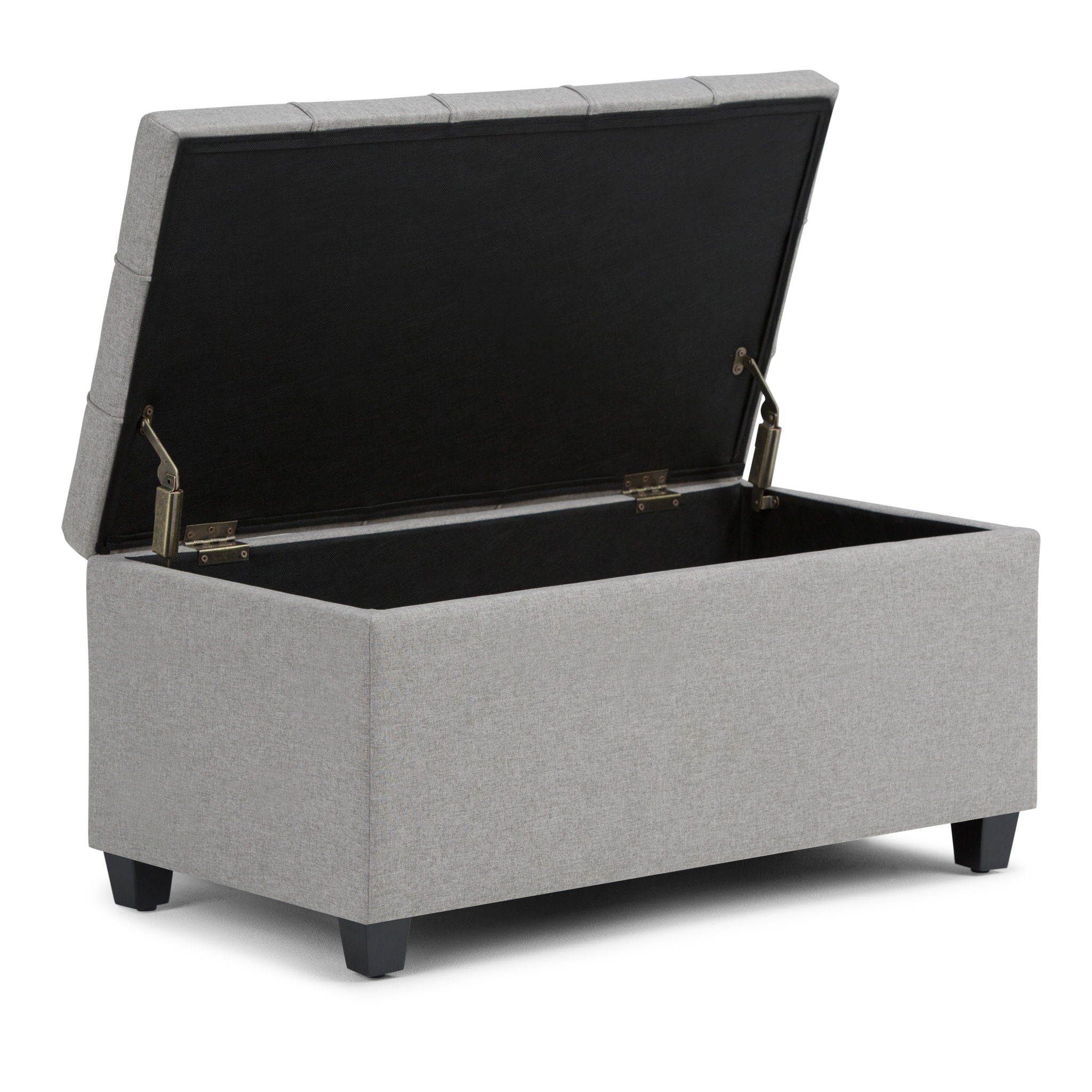 Sienna - Upholstered Storage Ottoman Bench - Best Buy Furniture