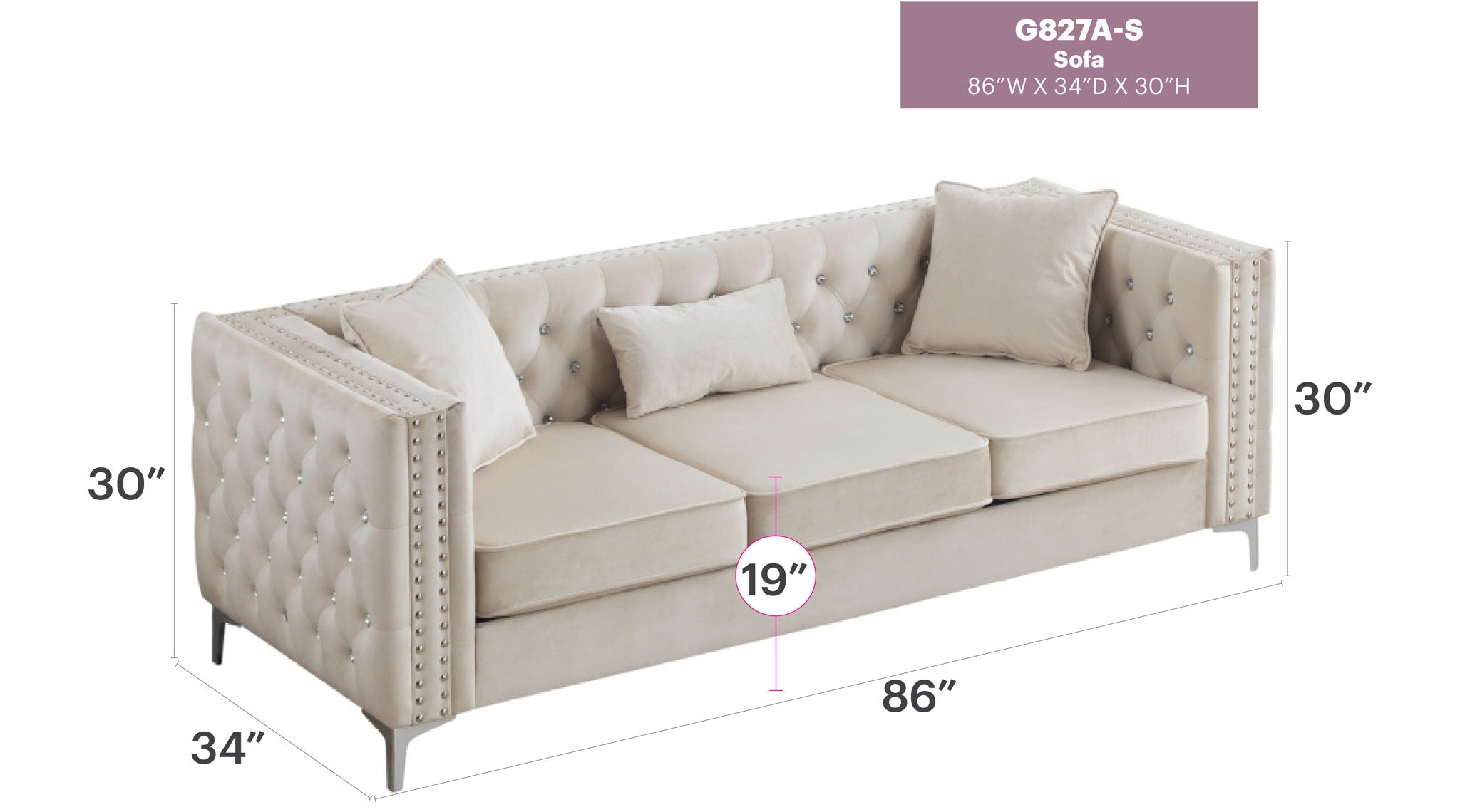 Paige - Sofa - Best Buy Furniture