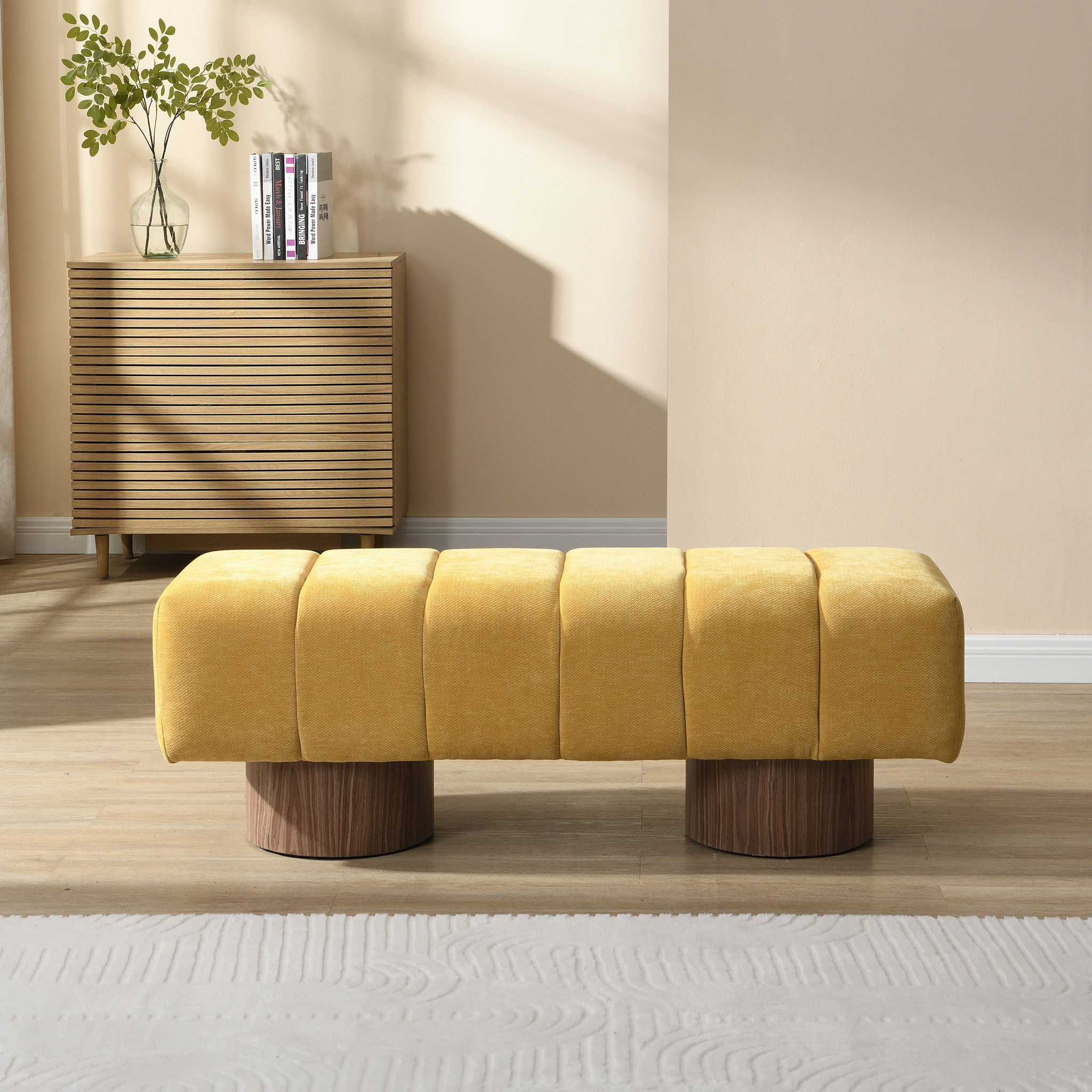 Upholstered Dining Bench For Dining Room