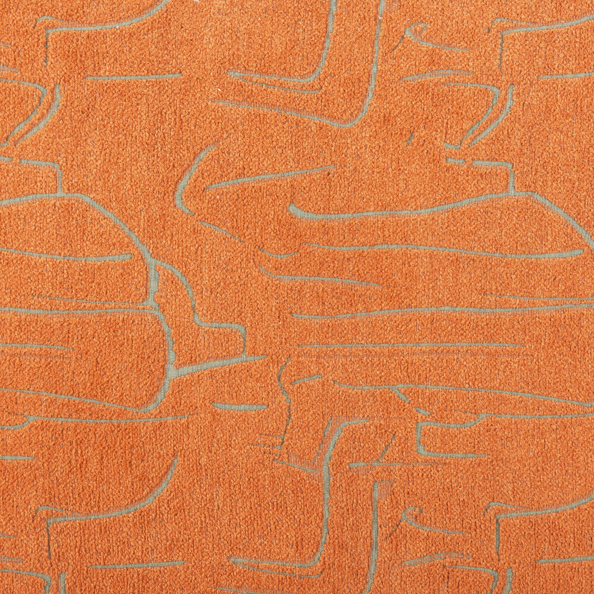 Nendo - Bench - Abstract Orange