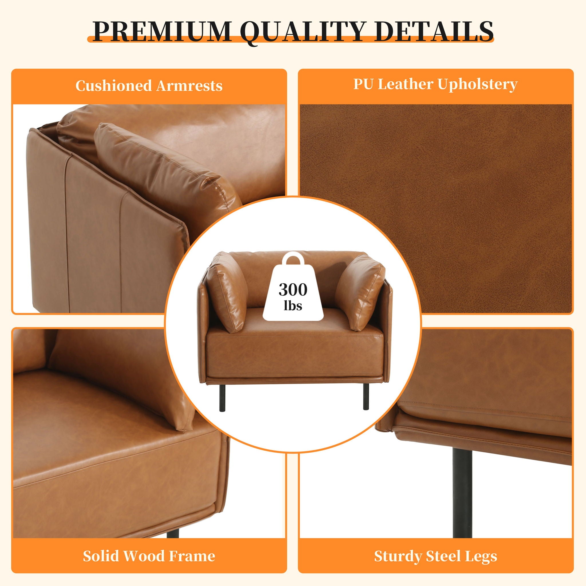 Vintage Modern Aesthetic Appeal Lounge Chair