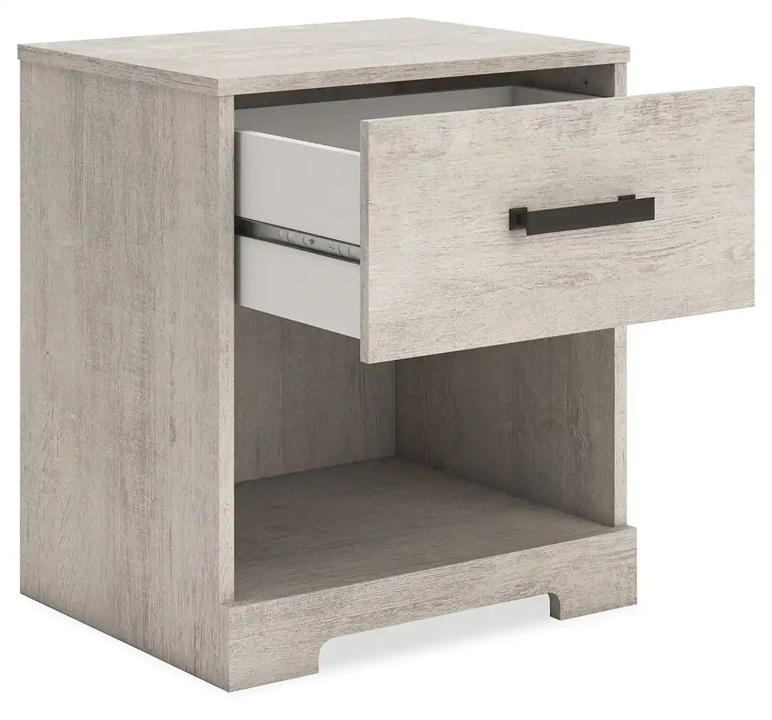 Shawburn - Gray - One Drawer Night Stand