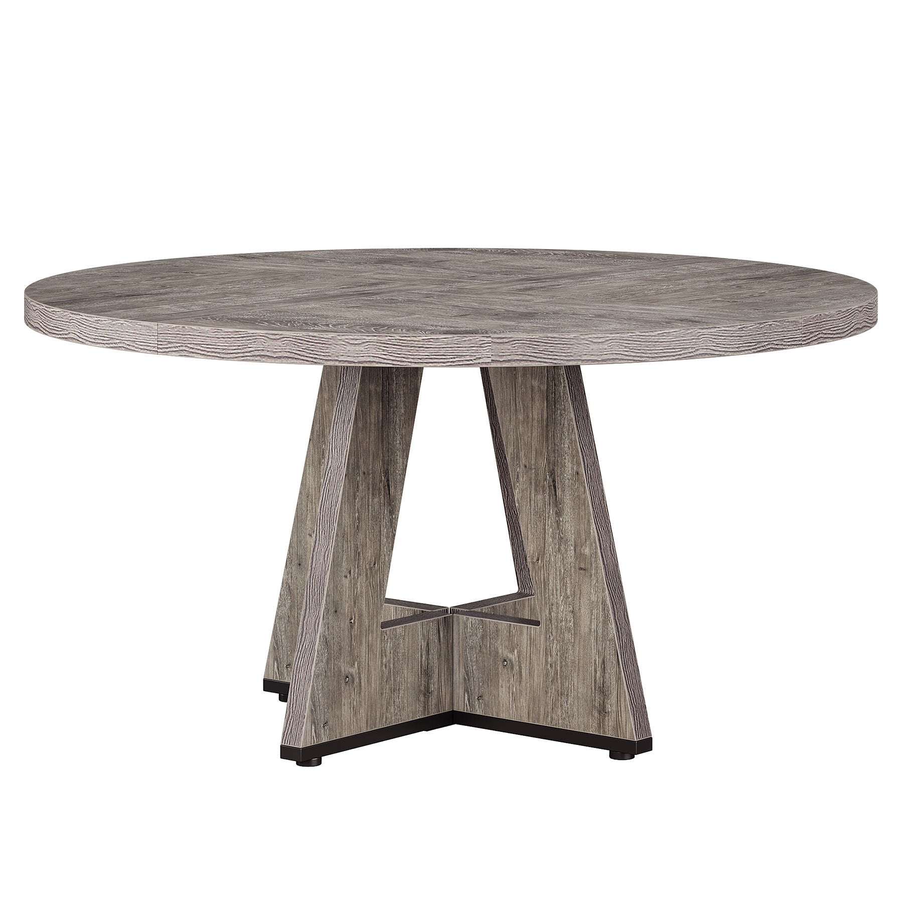 Round Dining Cross Base Kitchen Table