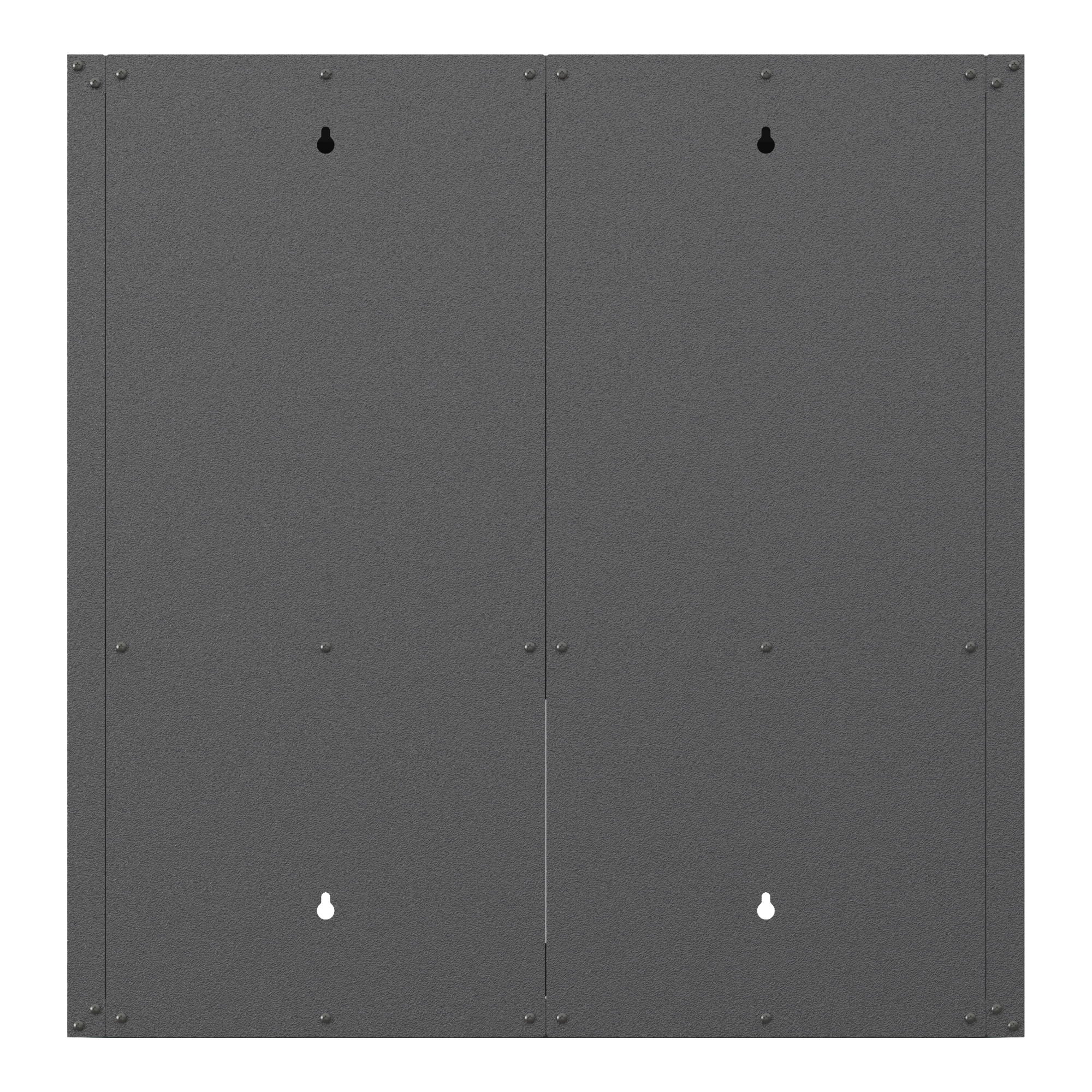 Metal Wall Mounted Tool Storage Cabinet With Locking Door, 1 Shelf & 1 Drawer