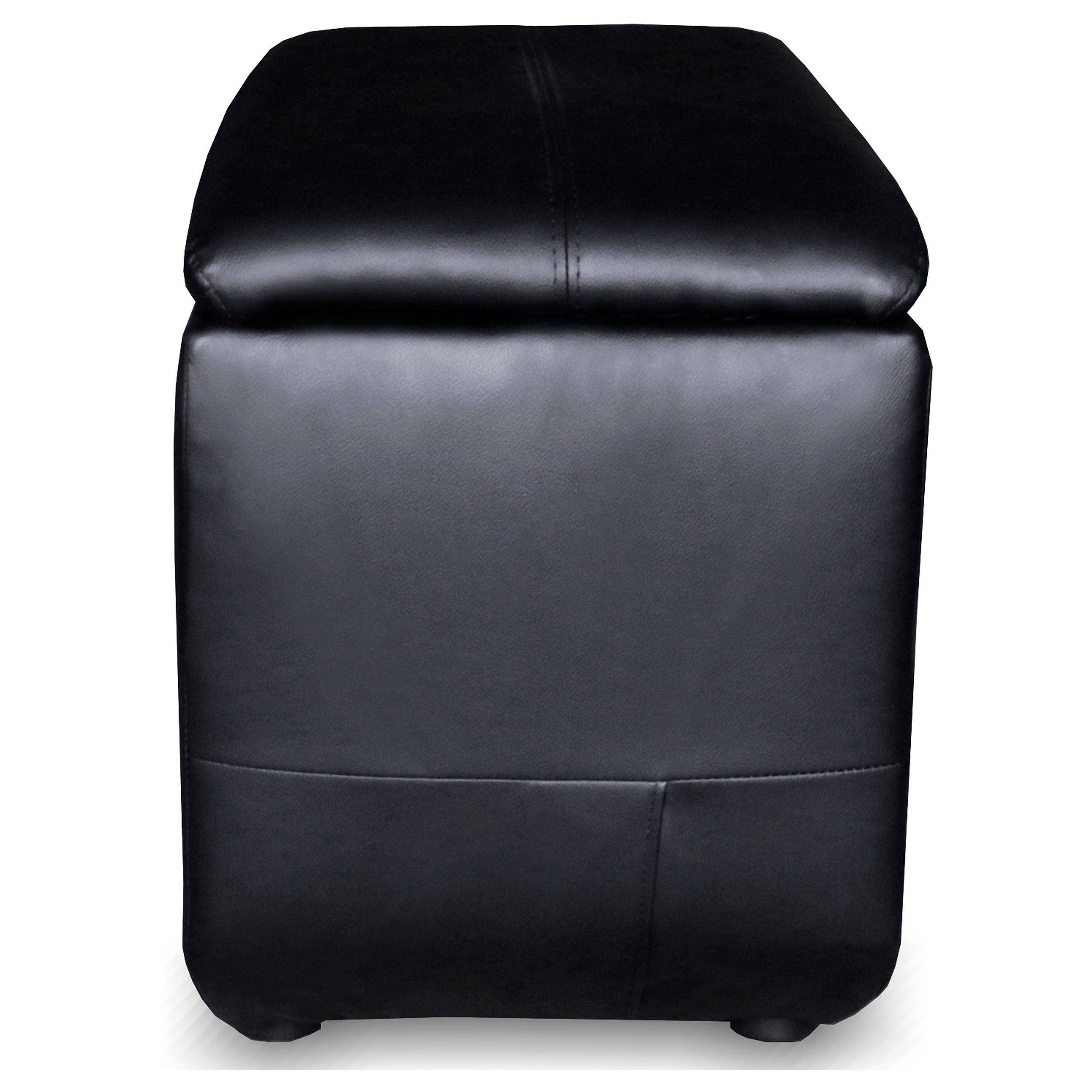 Cyrus Upholstered Home Theater Storage Wedge Console Black-CoasterEssence