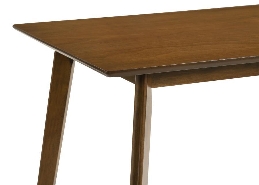 Robbie - 5 Piece Counter Height Dining Set - Walnut