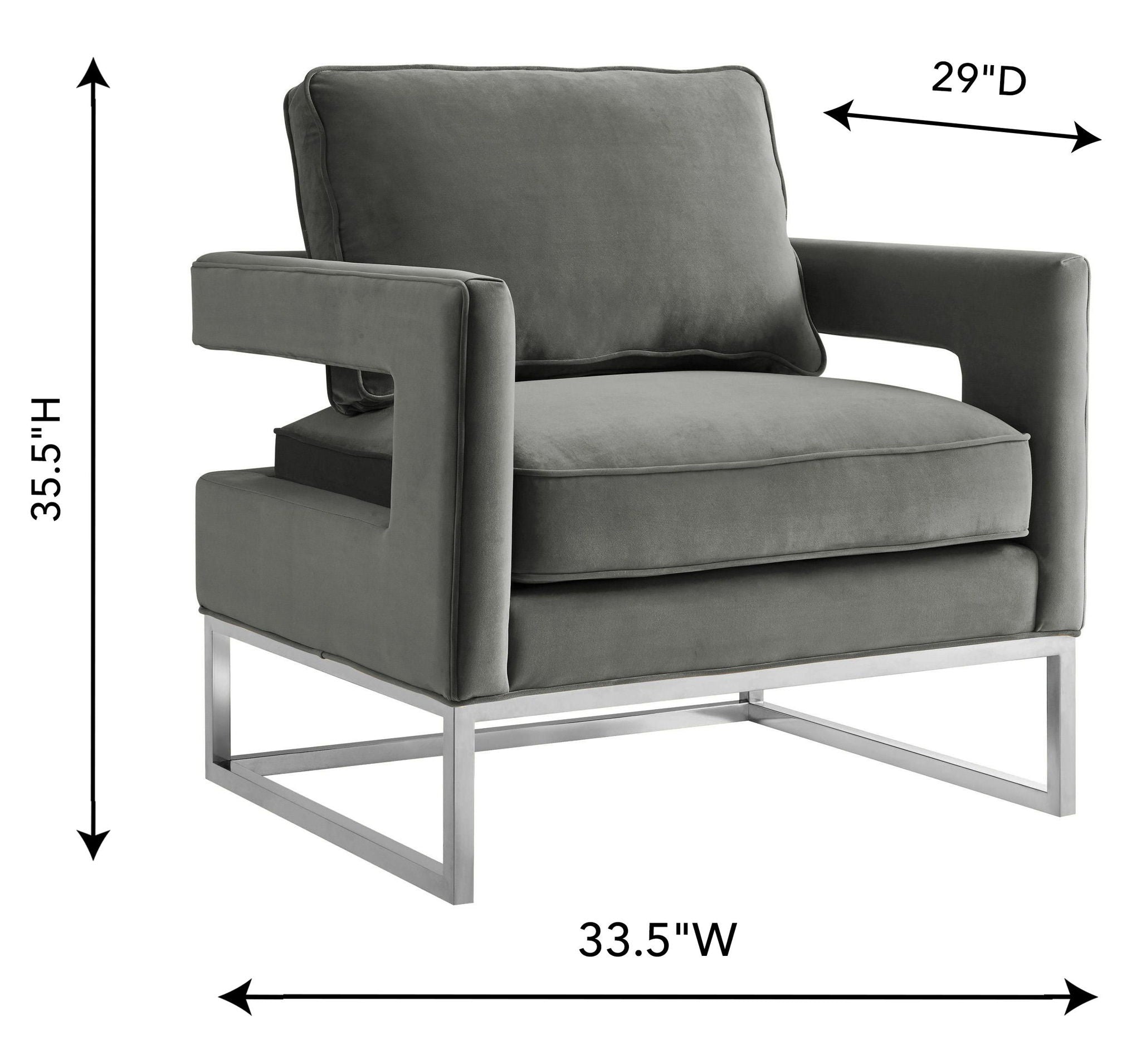 Avery - Velvet Chair