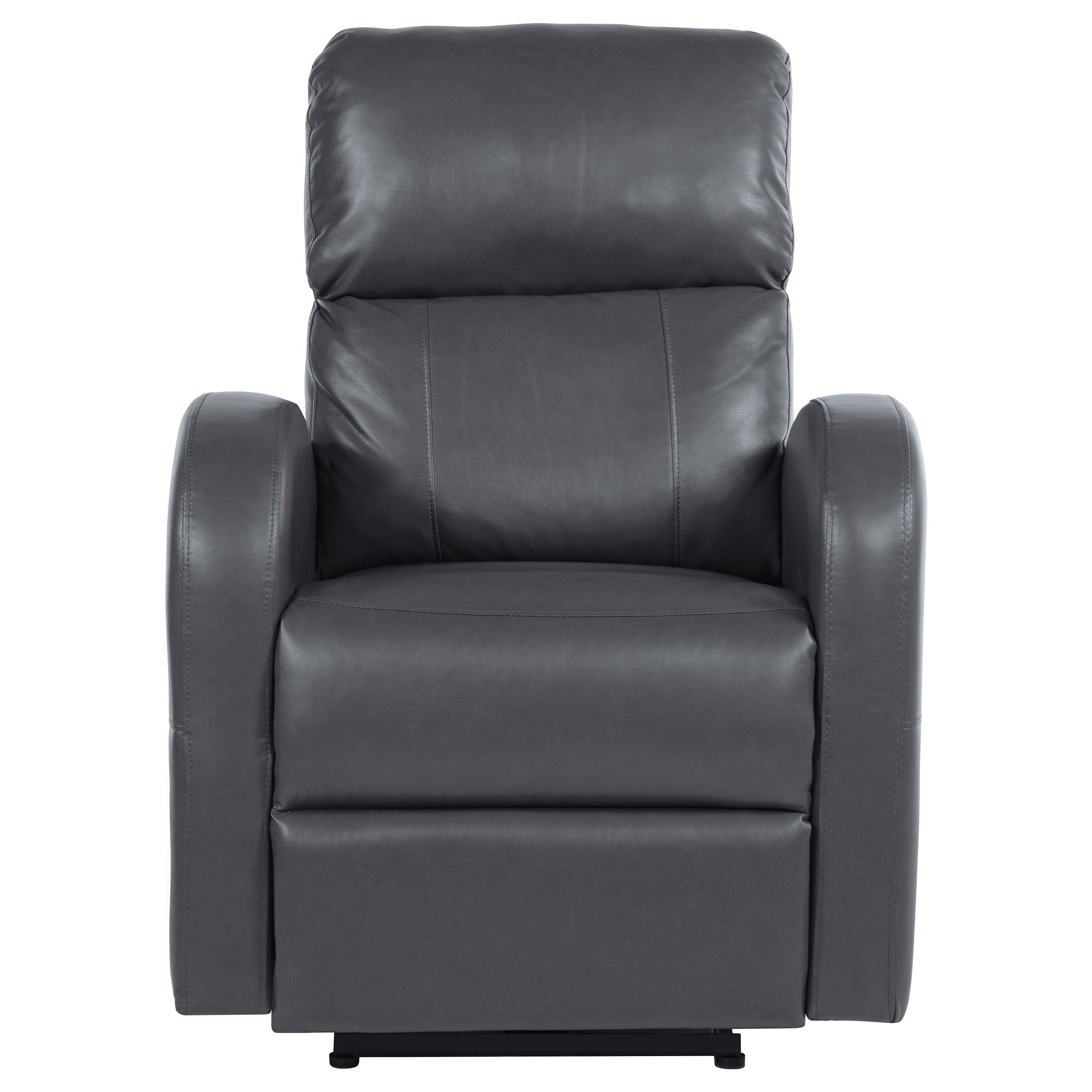 Grant Upholstered Power Recliner Chair Grey-
