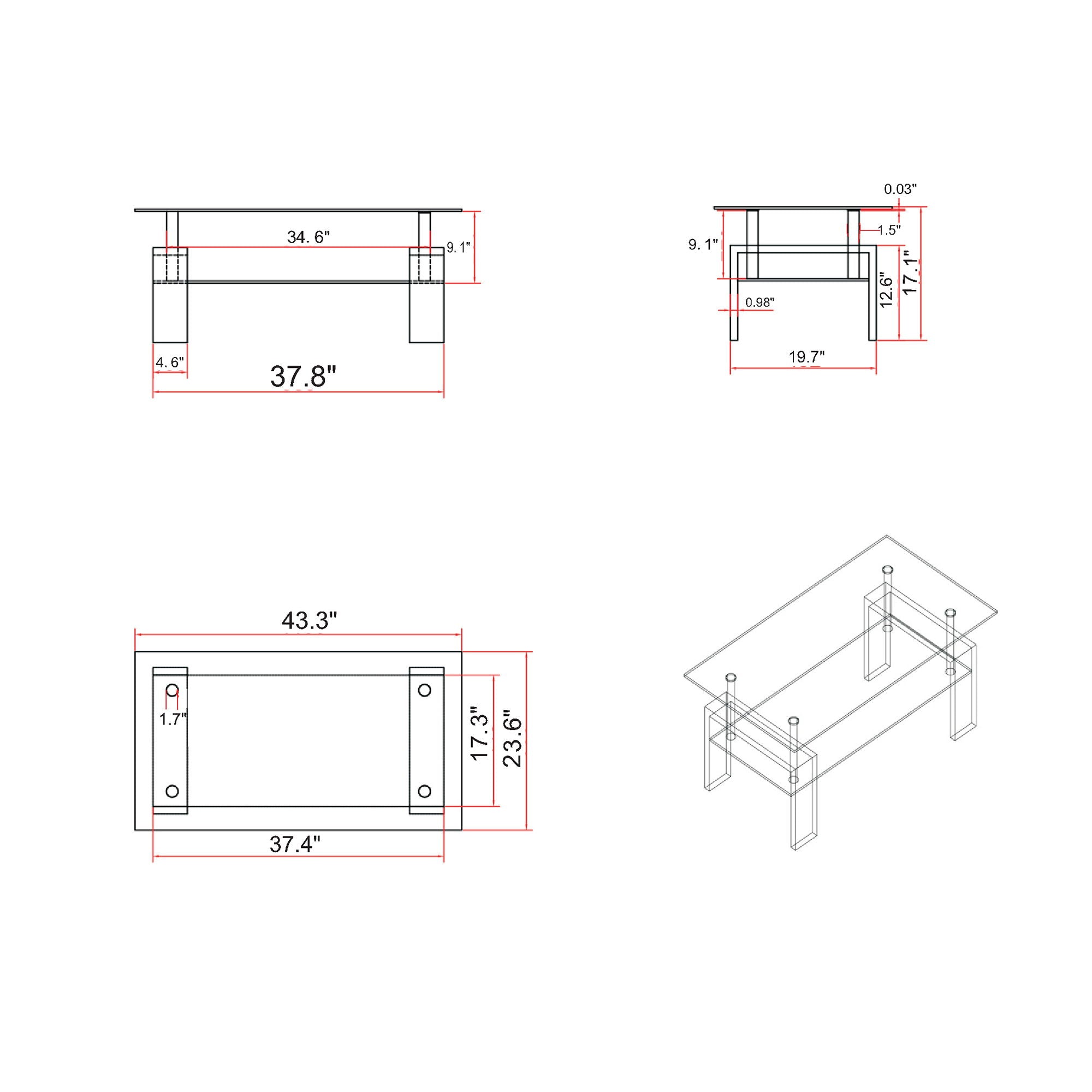 Marshall - Table - Best Buy Furniture