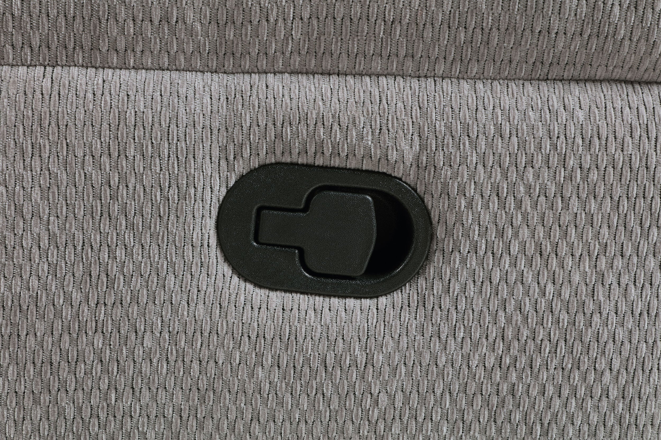 Gilson Chenille Upholstered Reclining Loveseat Grey-