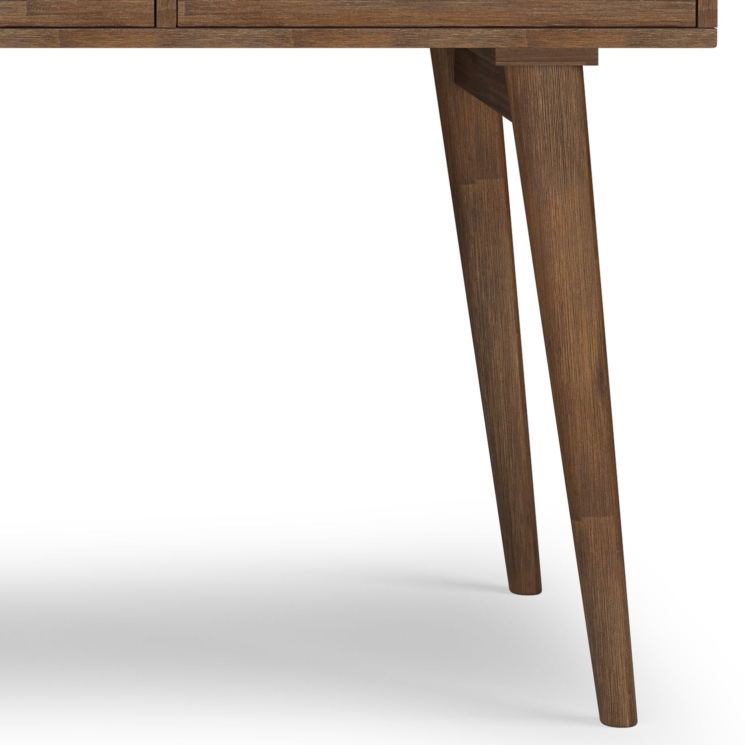 Clarkson - Desk - Rustic Natural Aged Brown - Best Buy Furniture