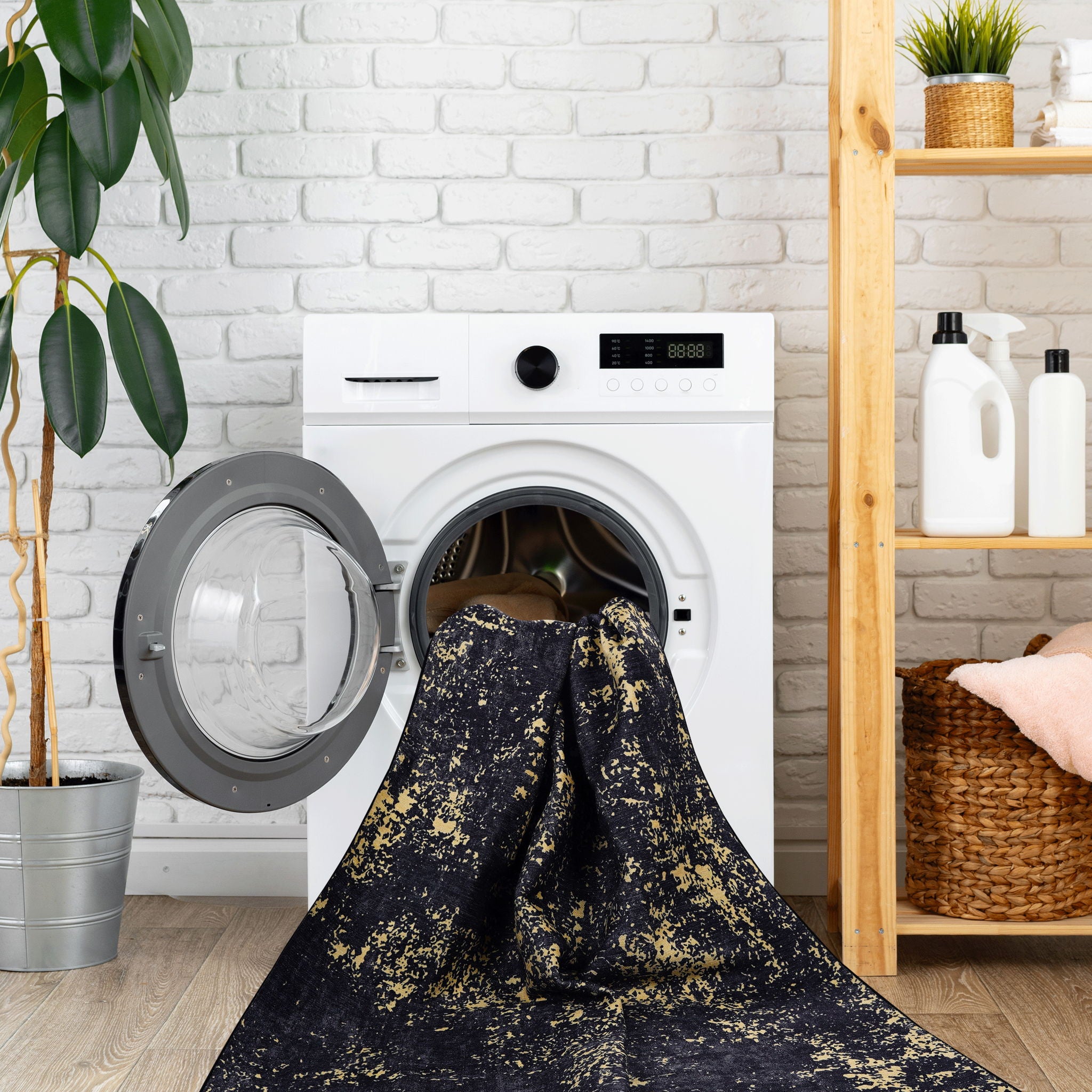 Maval - Stunning Washable Runner Rug