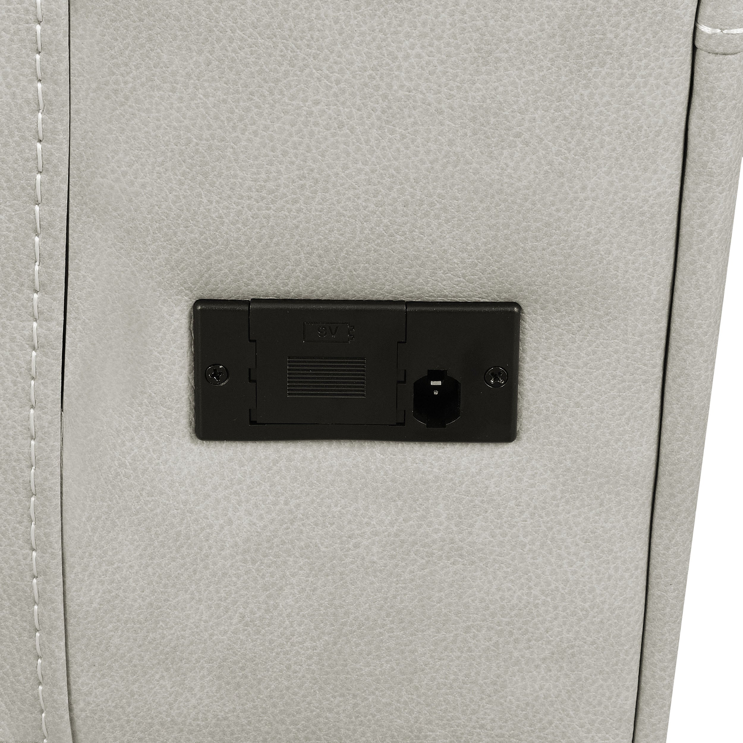 Brickston Triple Power Reclining Loveseat Grey-
