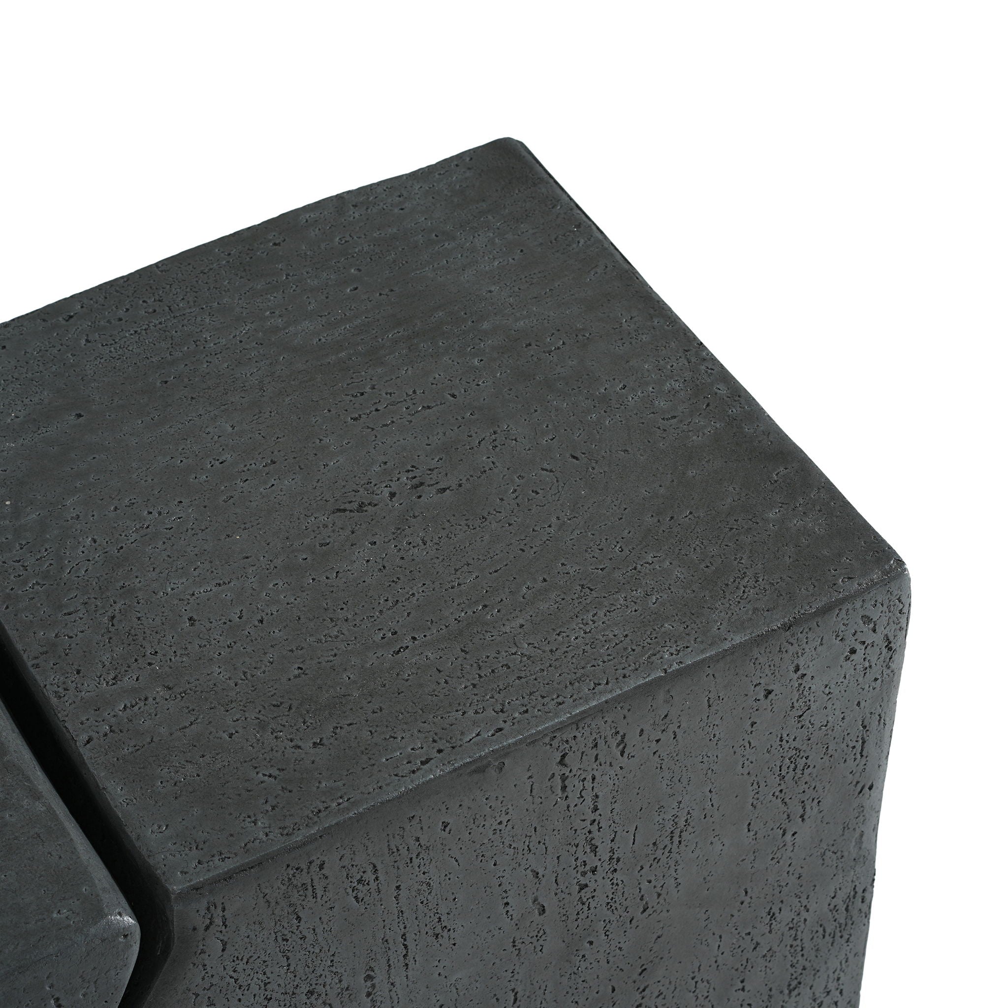 Rectangular Outdoor Indoor Accent Side Table (Set of 2)