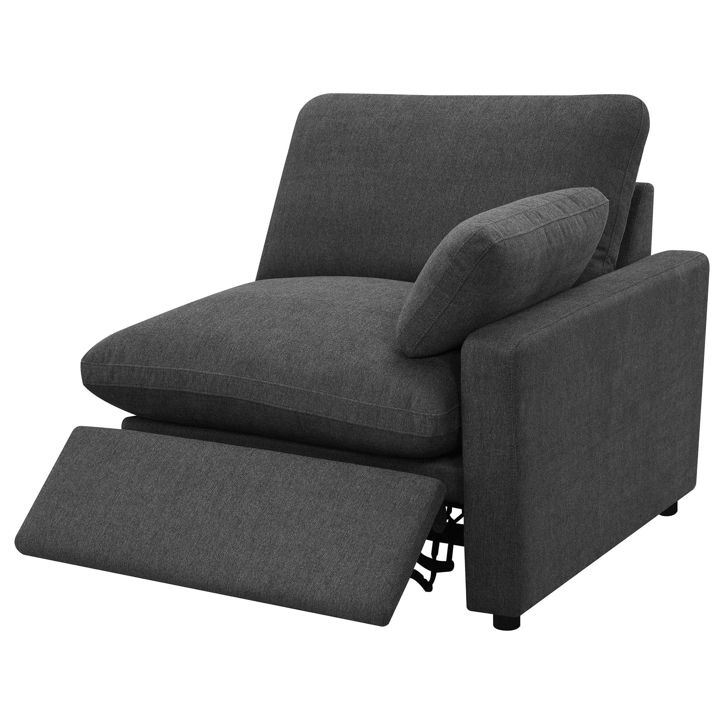 Collins 5-piece Modular Power Reclining Sectional Dark Grey-