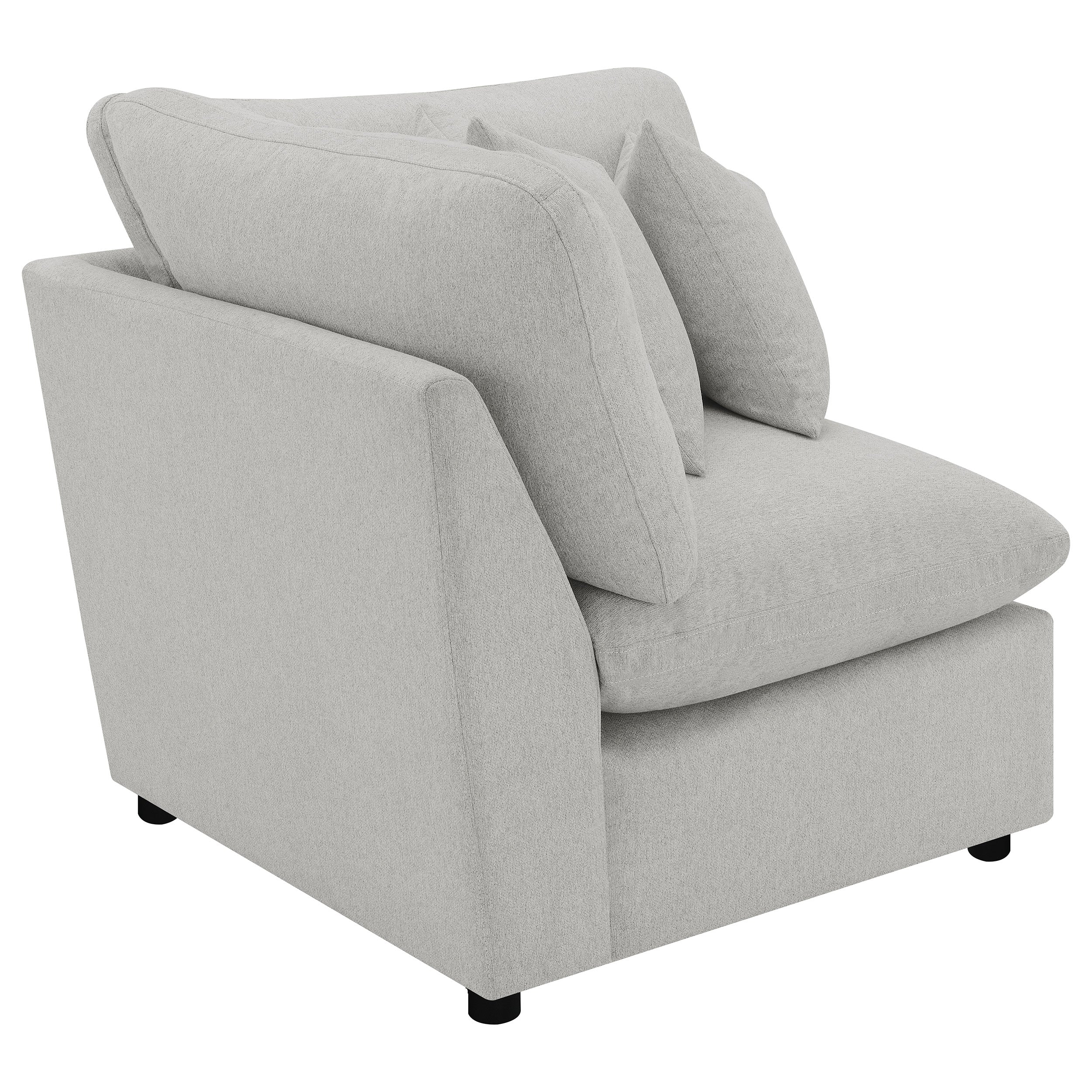 Collins Modular Corner Chair Grey-