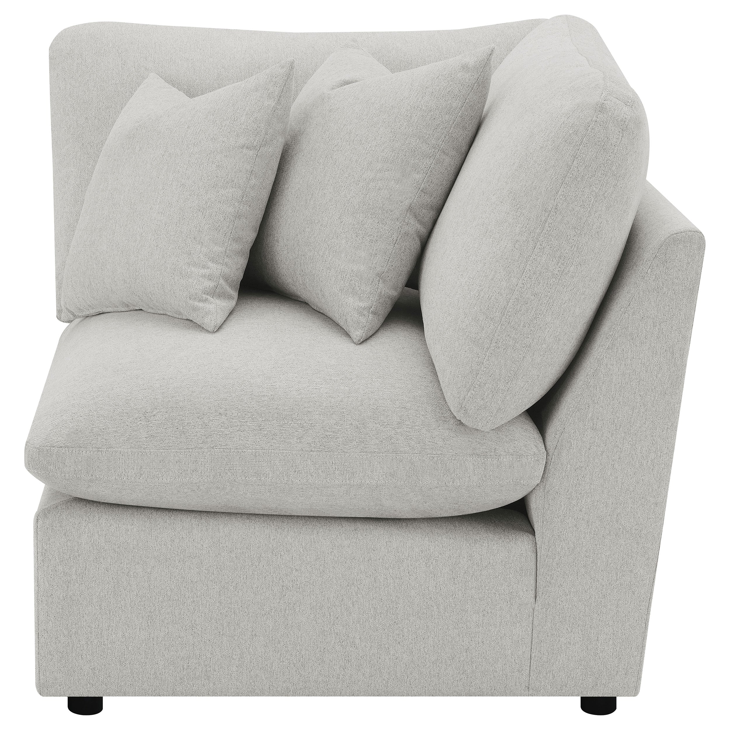Collins Modular Corner Chair Grey-
