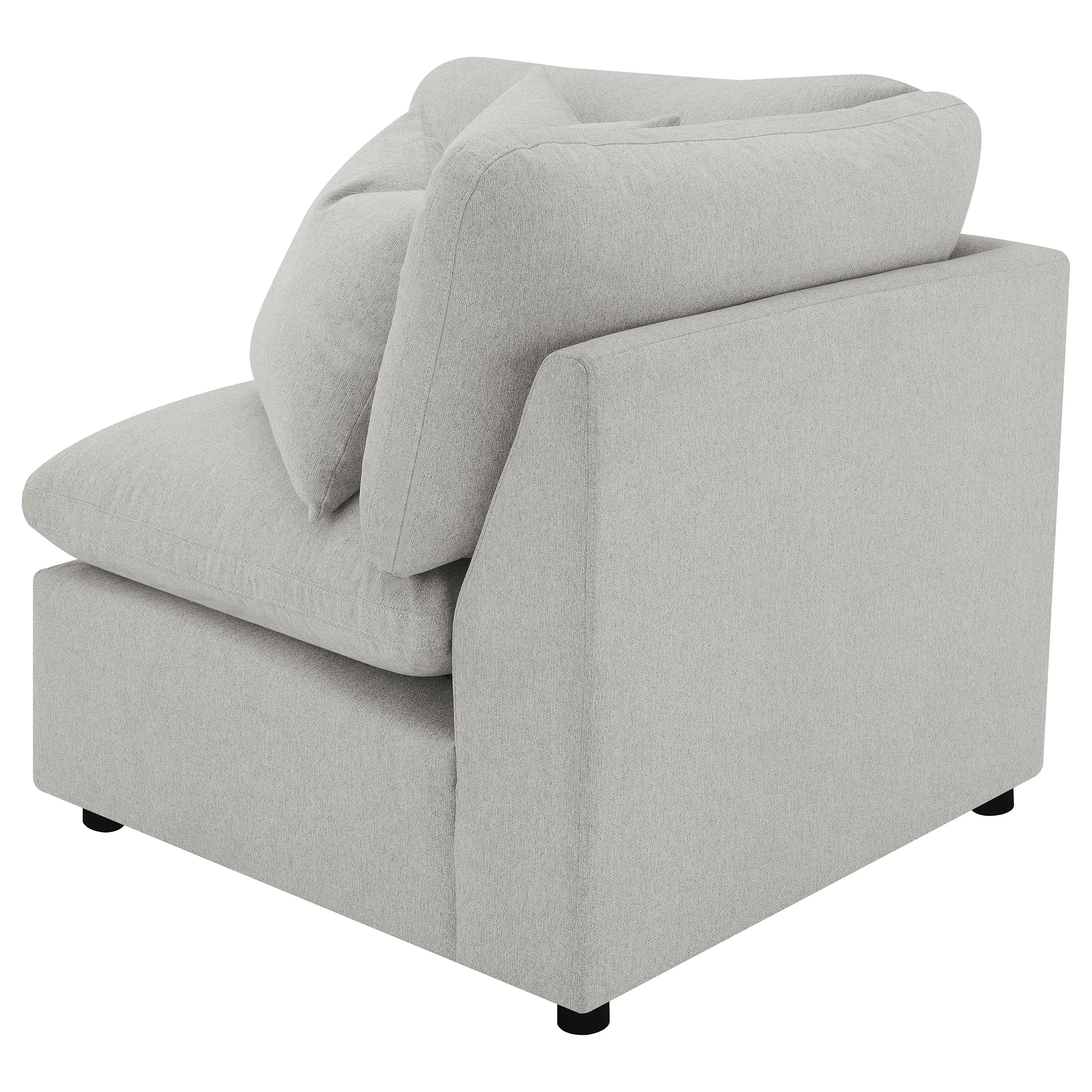 Collins Modular Corner Chair Grey-