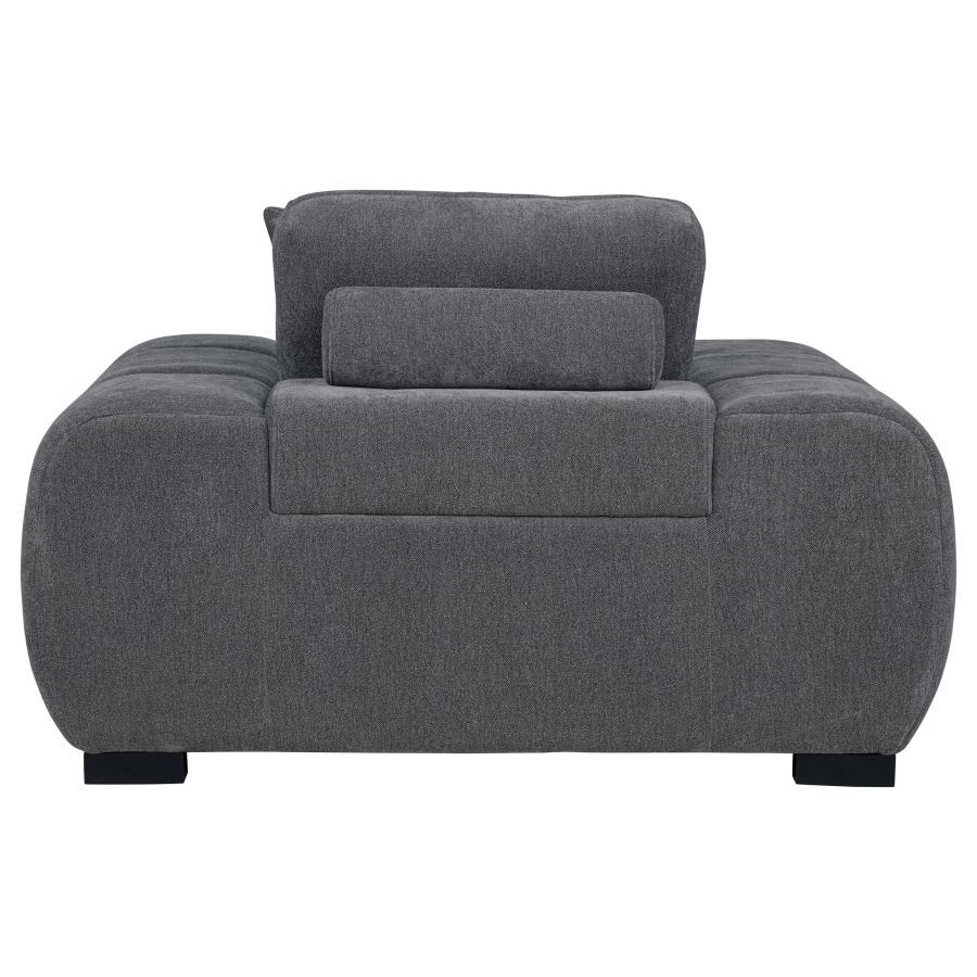 Octavia - Upholstered Track Arm Accent Chair