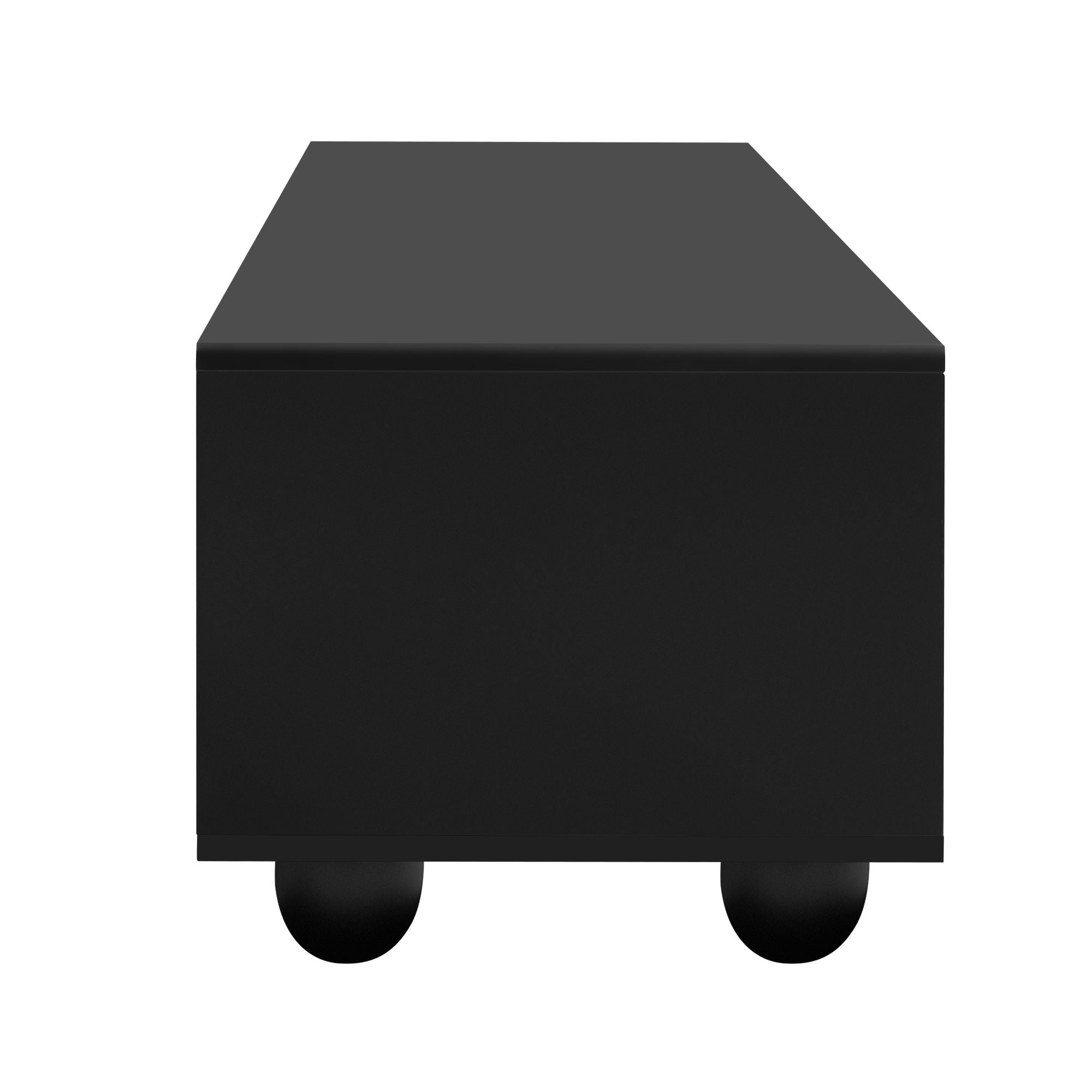 Modern TV Stand For TVs Up To 80", 2 Drawers And Cabinet