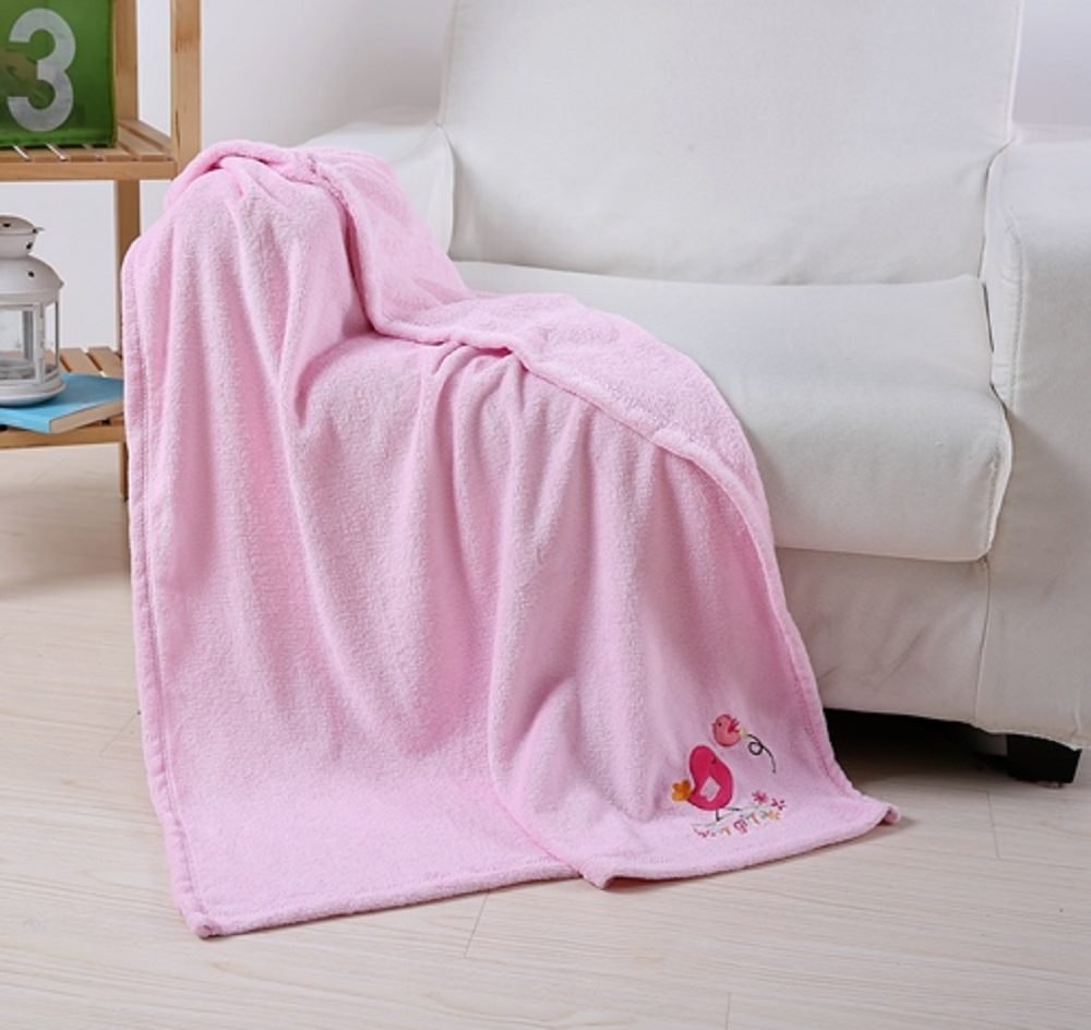 Soft Fuzzy Hypoalergenic Microplush Baby Blanket (40" x 30") - Best Buy Furniture