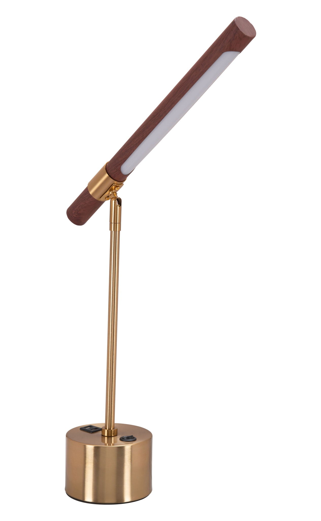 Kippy - Table Lamp - Brown / Brass