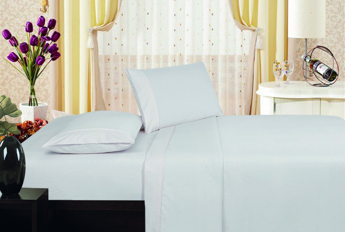 Decor&More 1800 Series Vine Embossed Sheet Set - Best Buy Furniture