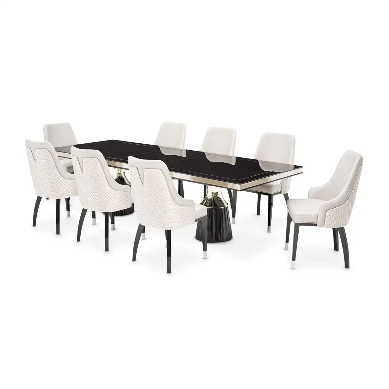 Carmela - Double Pedestal Dining Table