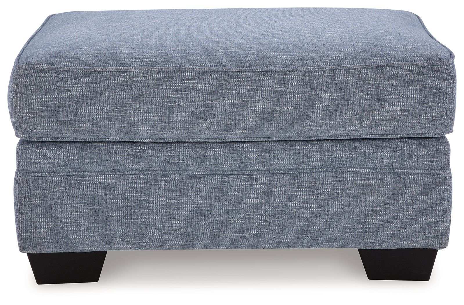 Carissa Manor - Ottoman - Denim - Best Buy Furniture